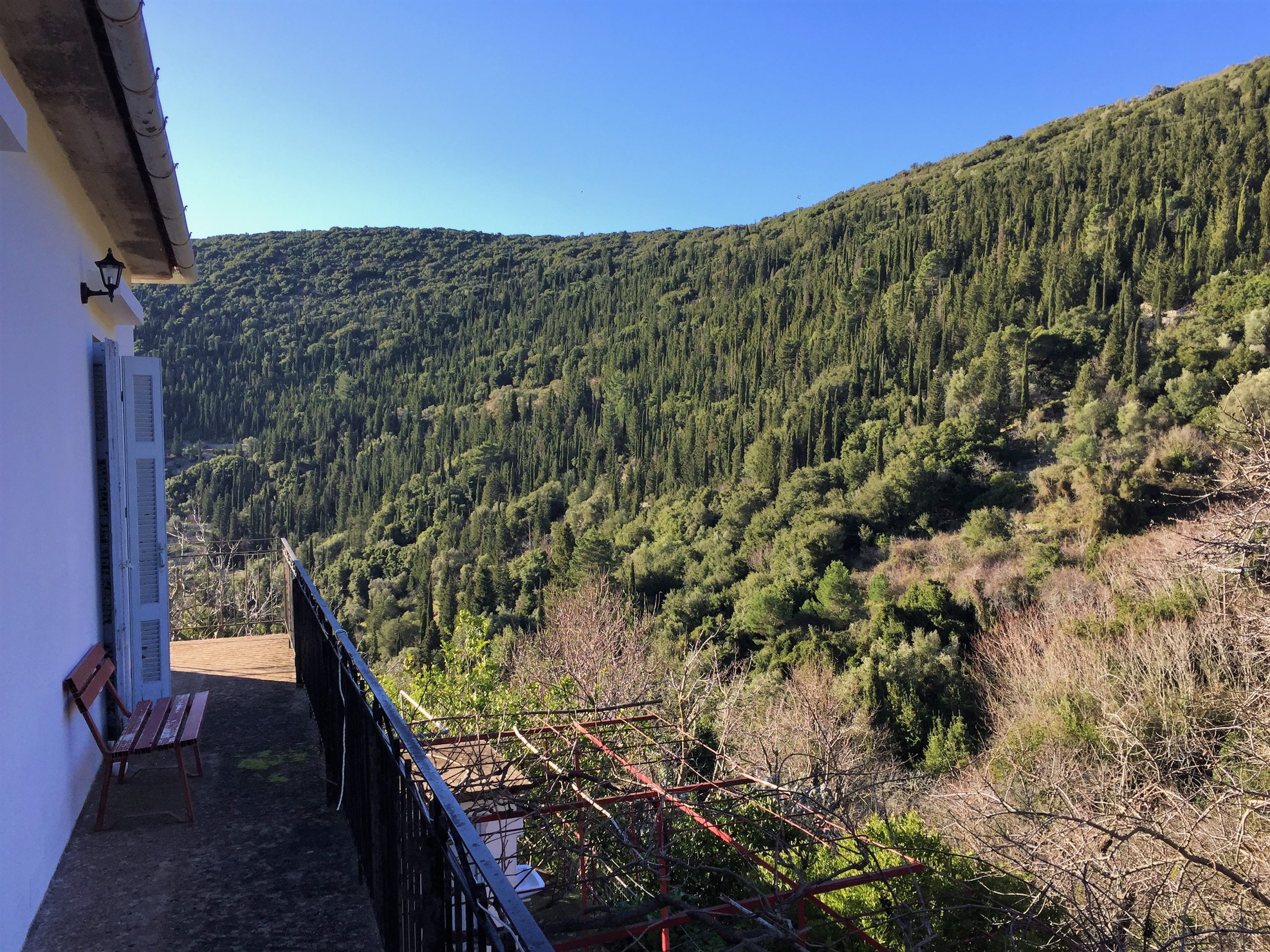 Views from house for sale in Ithaca Greece, Exoghi