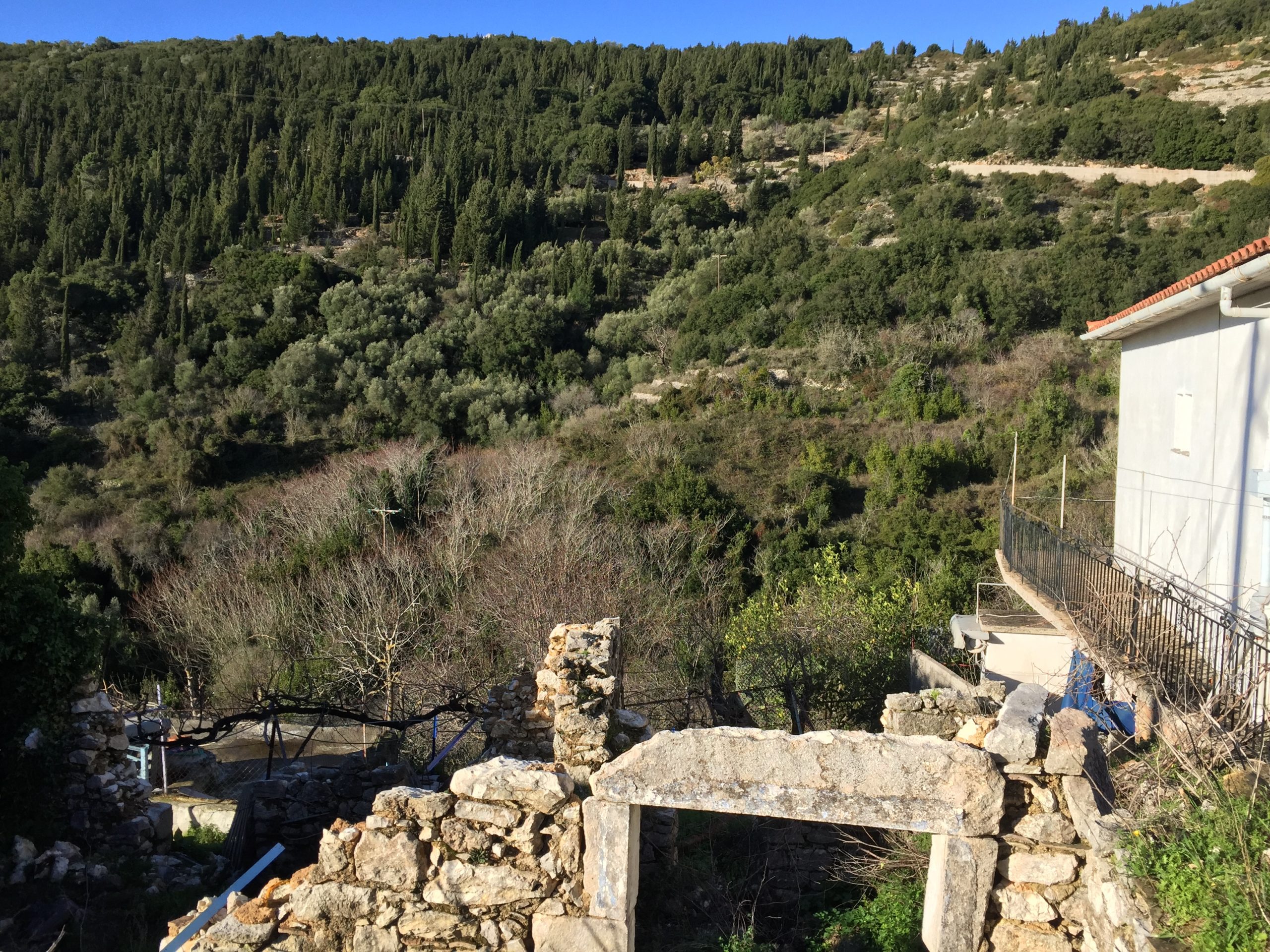 Views from house for sale in Ithaca Greece, Exoghi