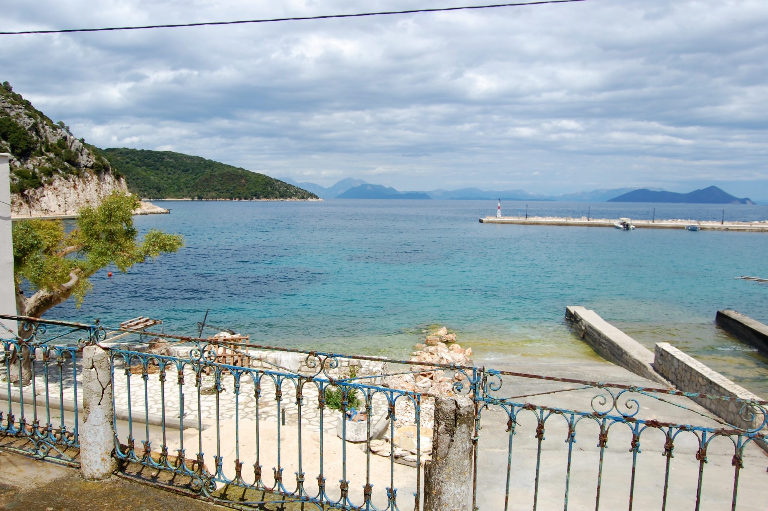 Sea view from house for sale Ithaca Greece, Frikes