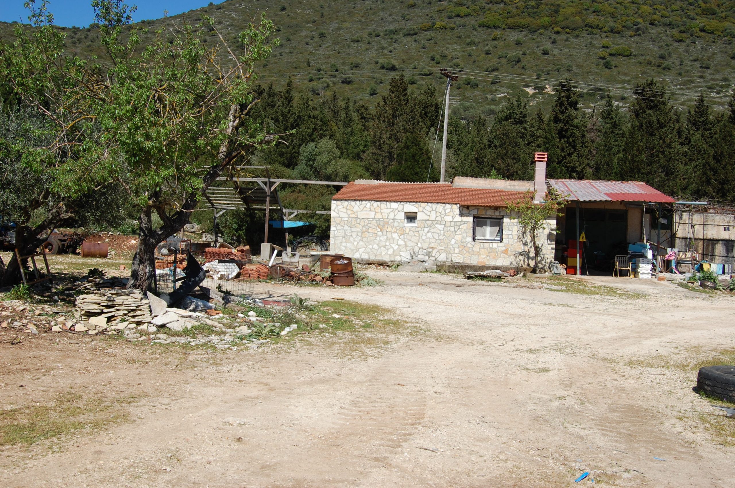 Exterior view of land for sale in Ithaca Greece, Magoulas