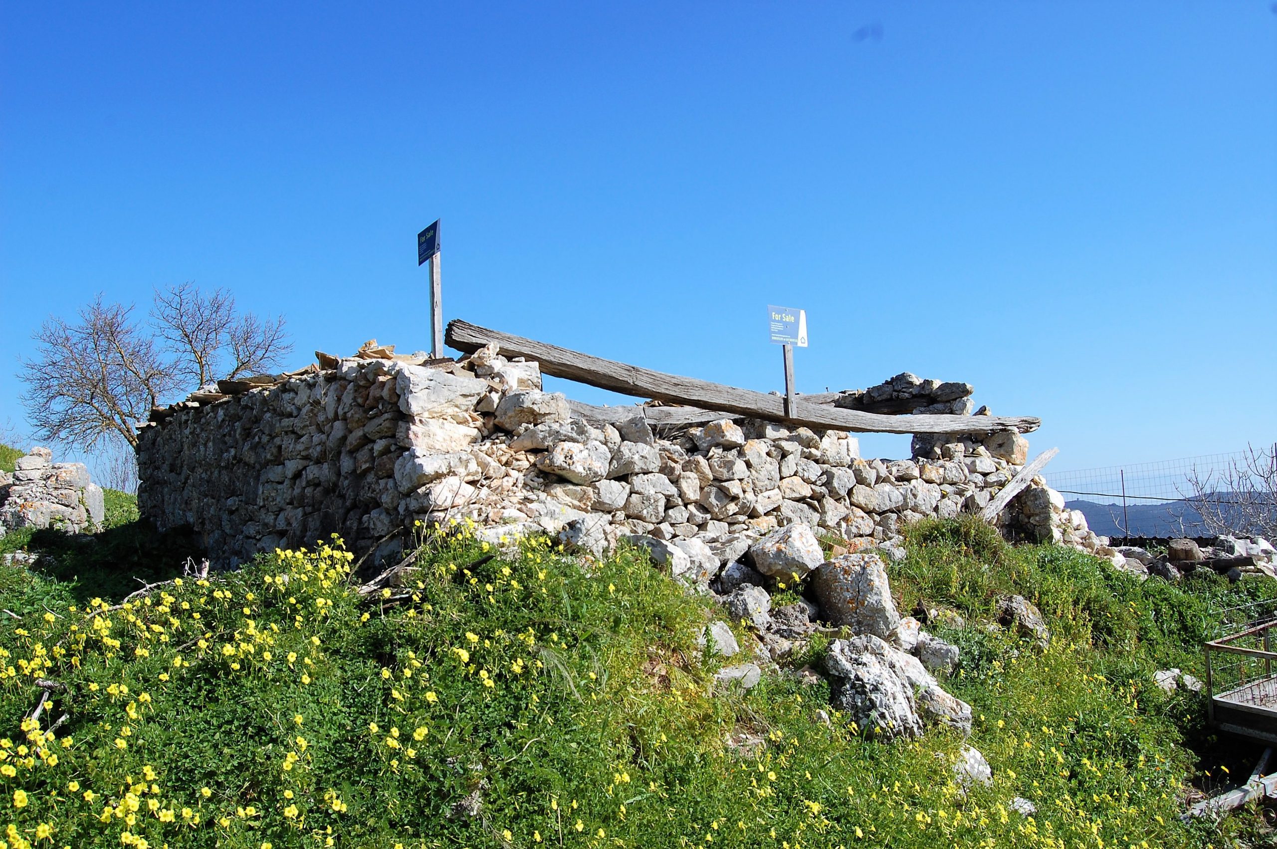 Landscape and terrain of land for sale on Ithaca Greece