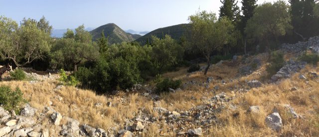 Exterior view of land for sale in Ithaca Greece
