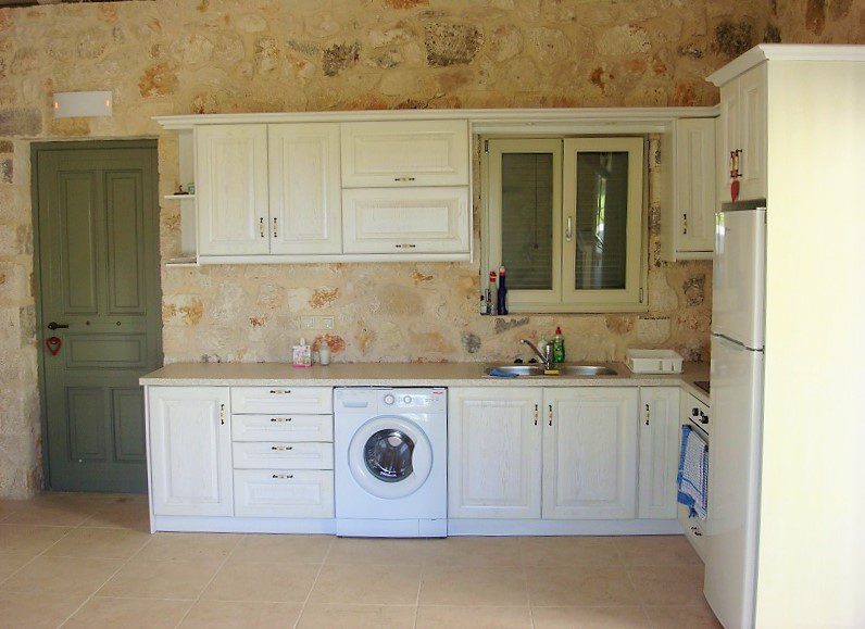 Interior kitchen of Kouvarata for rent MV Properties Ithaca Greece