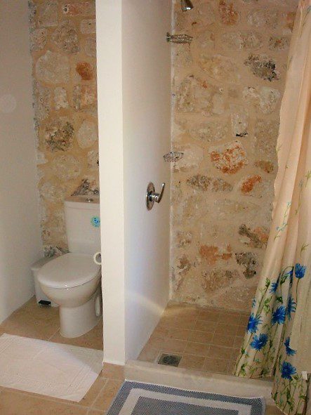 Interior bathroom of Kouvarata for rent MV Properties Ithaca Greece