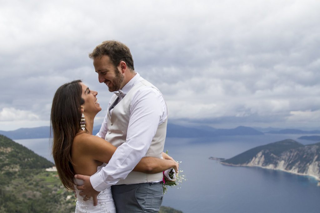 Wedding photoshoot on Ithaca Greece
