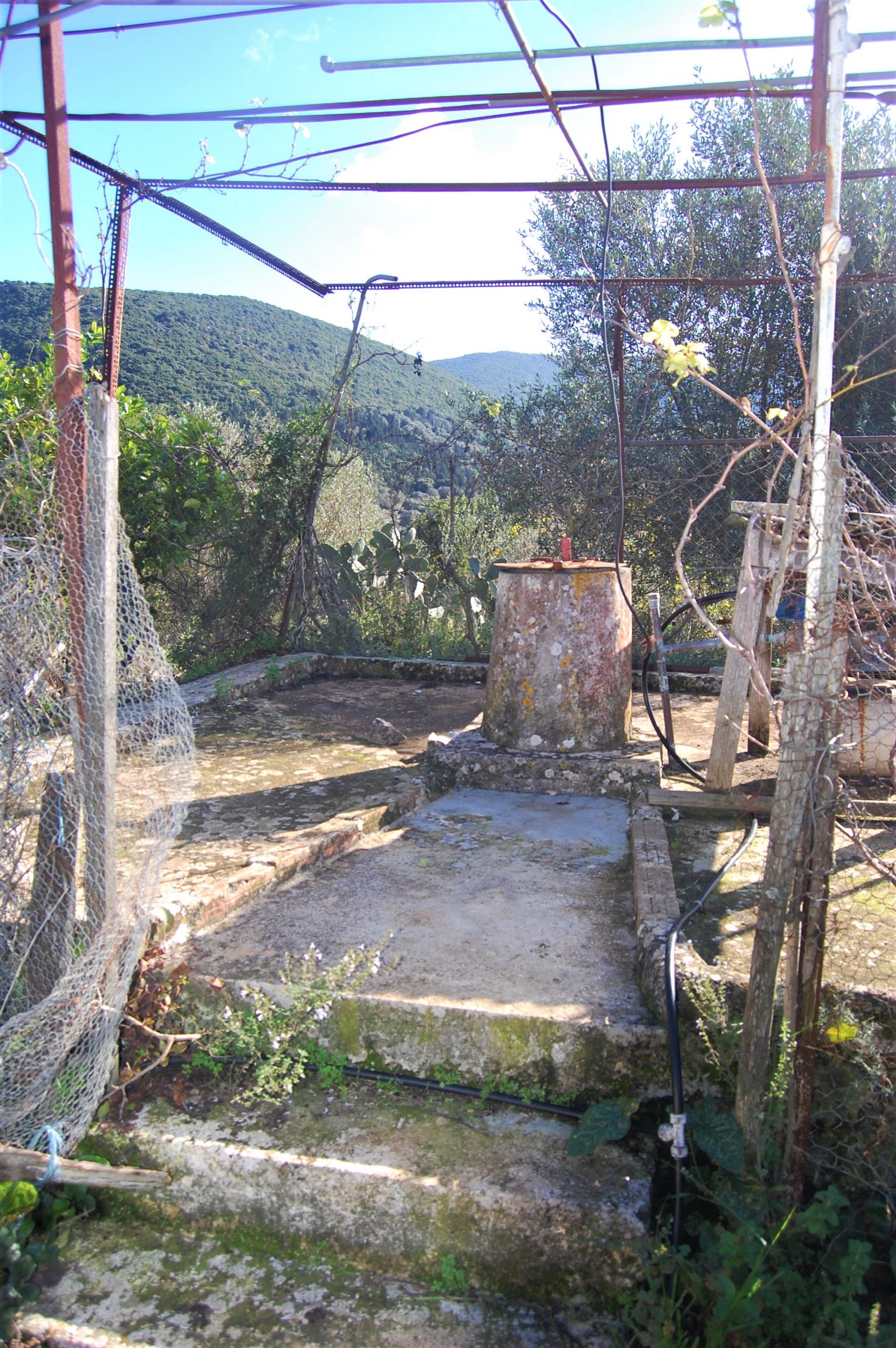 Garden of house for sale in Ithaca Greece, Lahos
