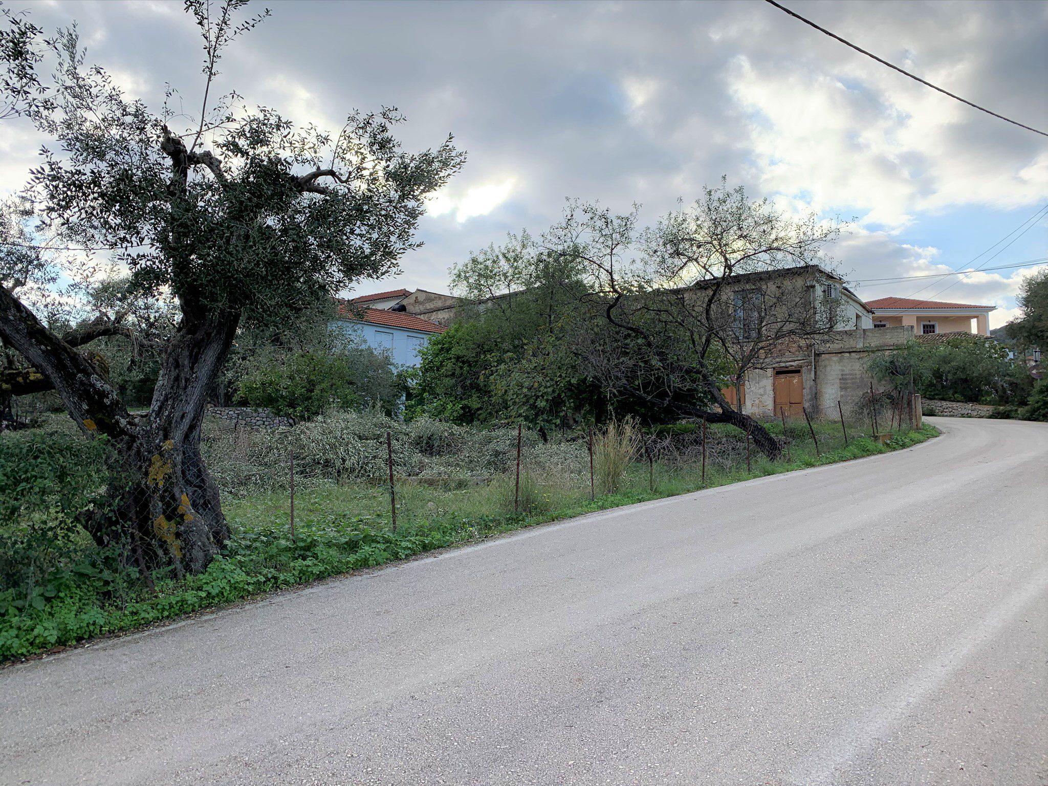 Garden of building for sale in Ithaca Greece, Stavros