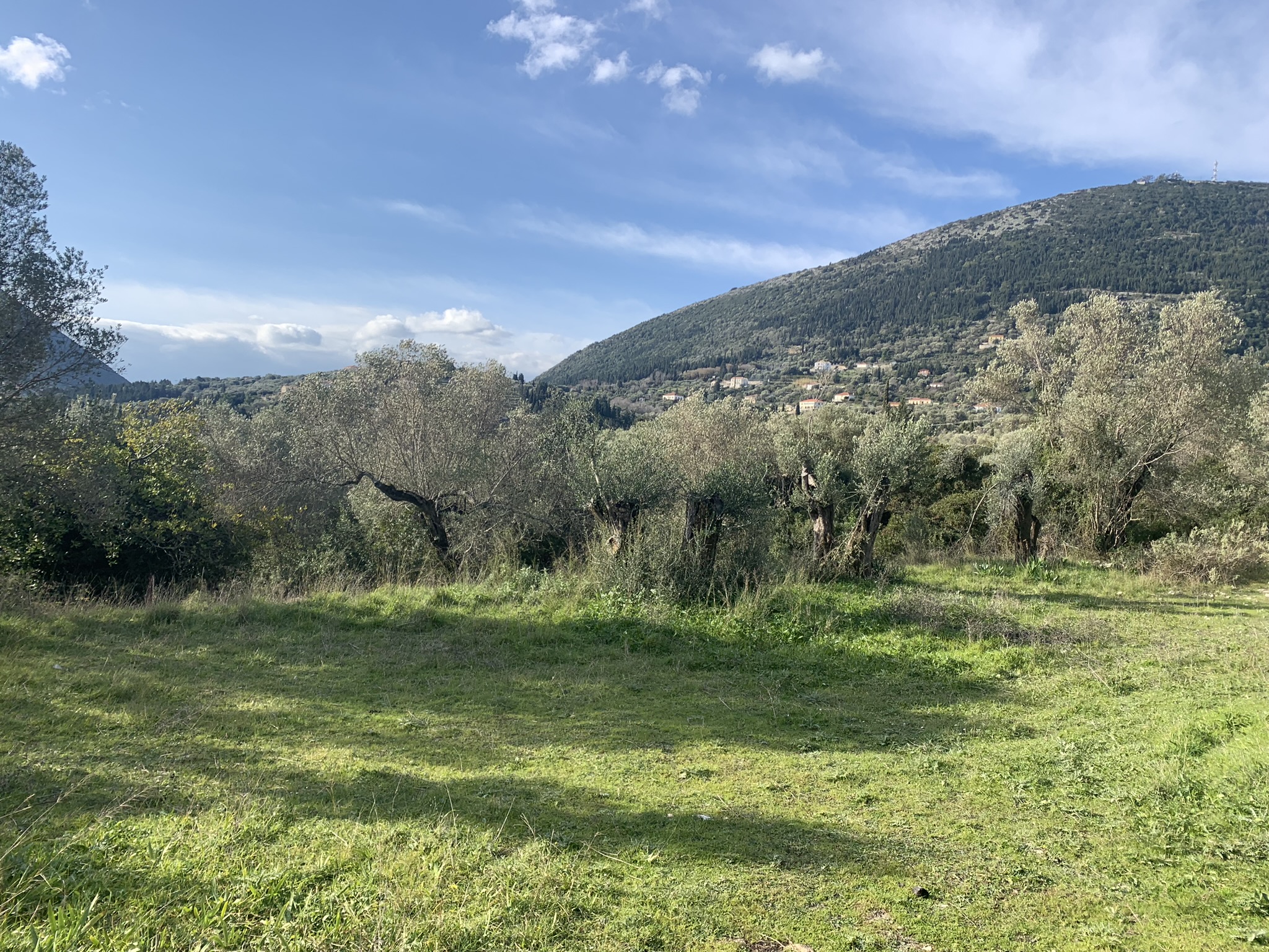 Terrain and landscape of land for sale, Ithaca Greece, Lahos