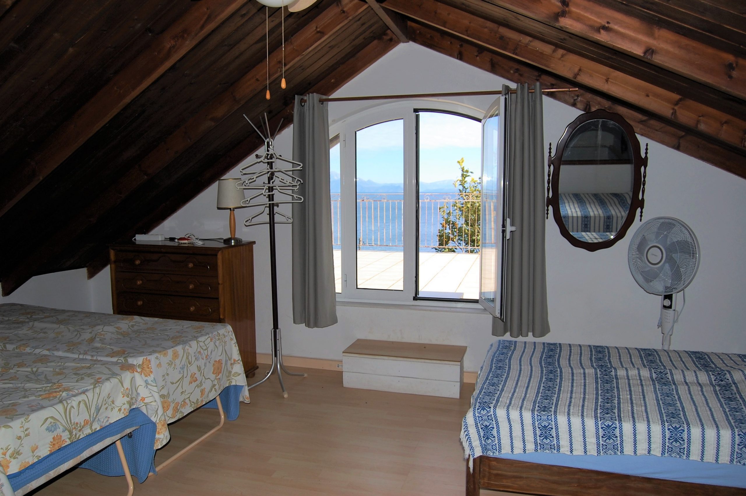 Bedroom of house for rent Ithaca Greece, Frikes