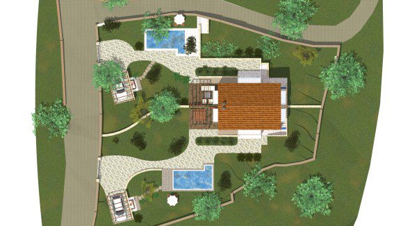 Digital presentation of house for sale Ithaca Greece, Vathi