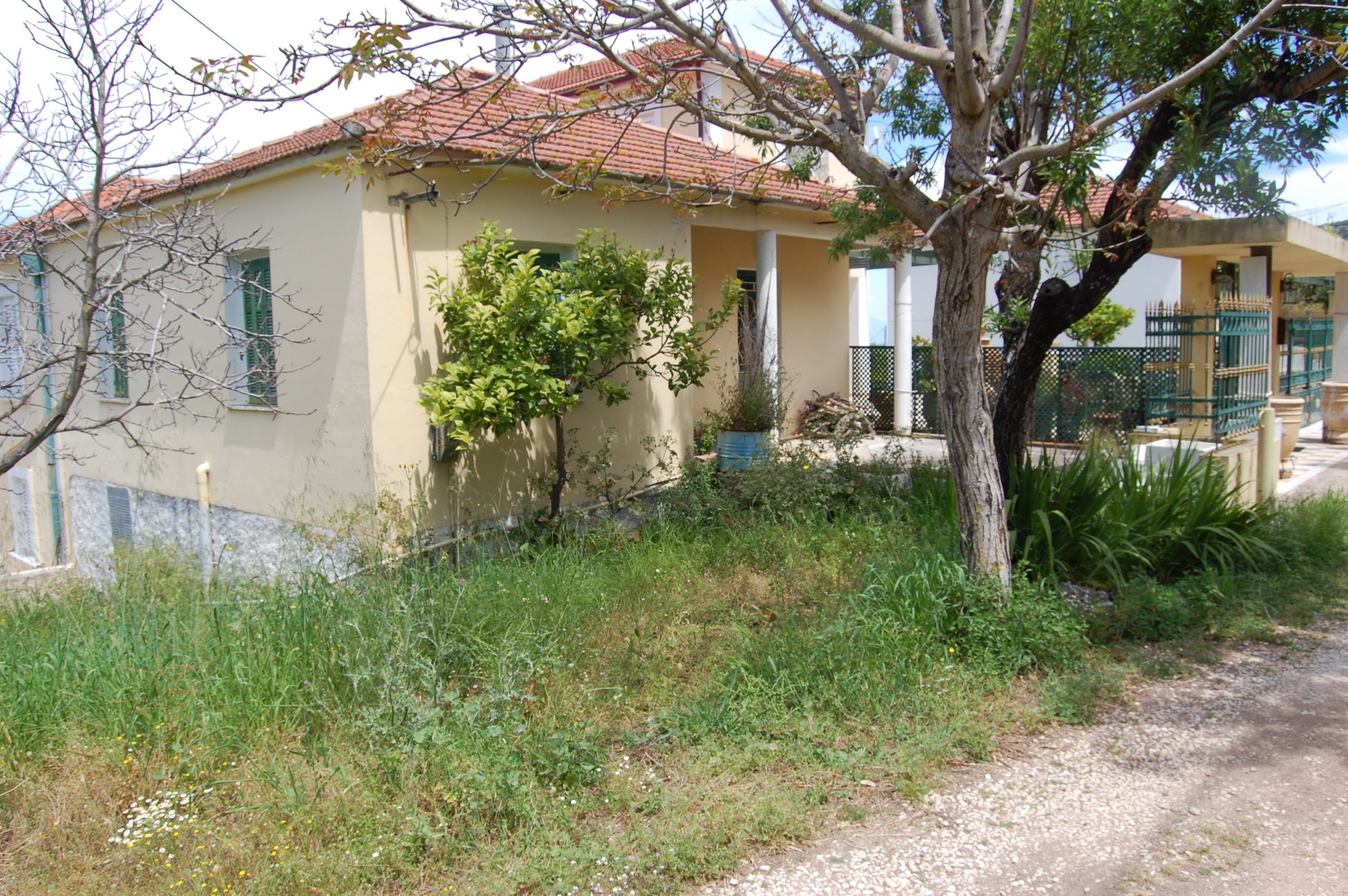 Landscape terrain of house for sale in Ithaca Greece, Stavros
