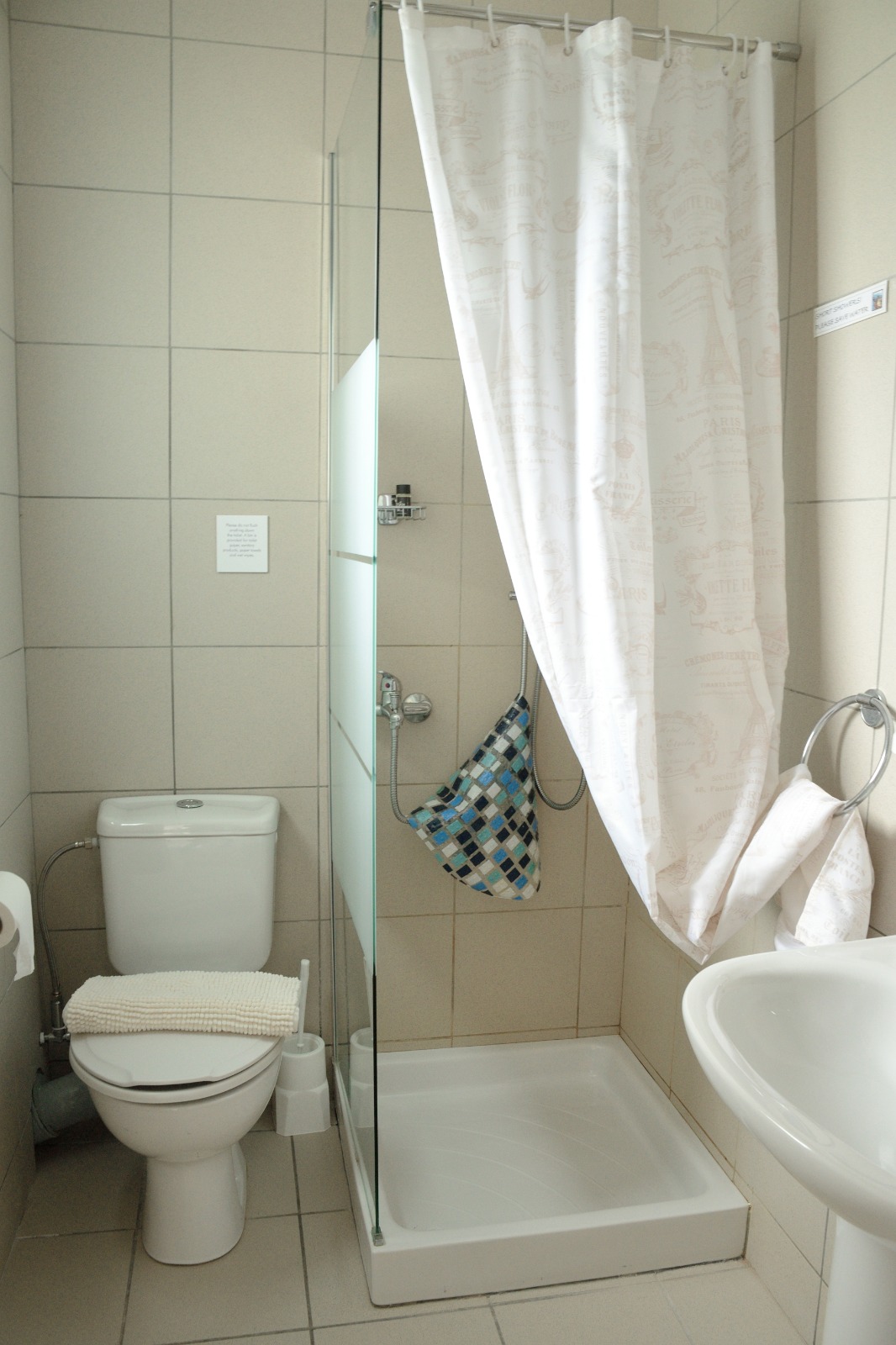 Bathroom of house rent on Ithaca Greece,Stavros