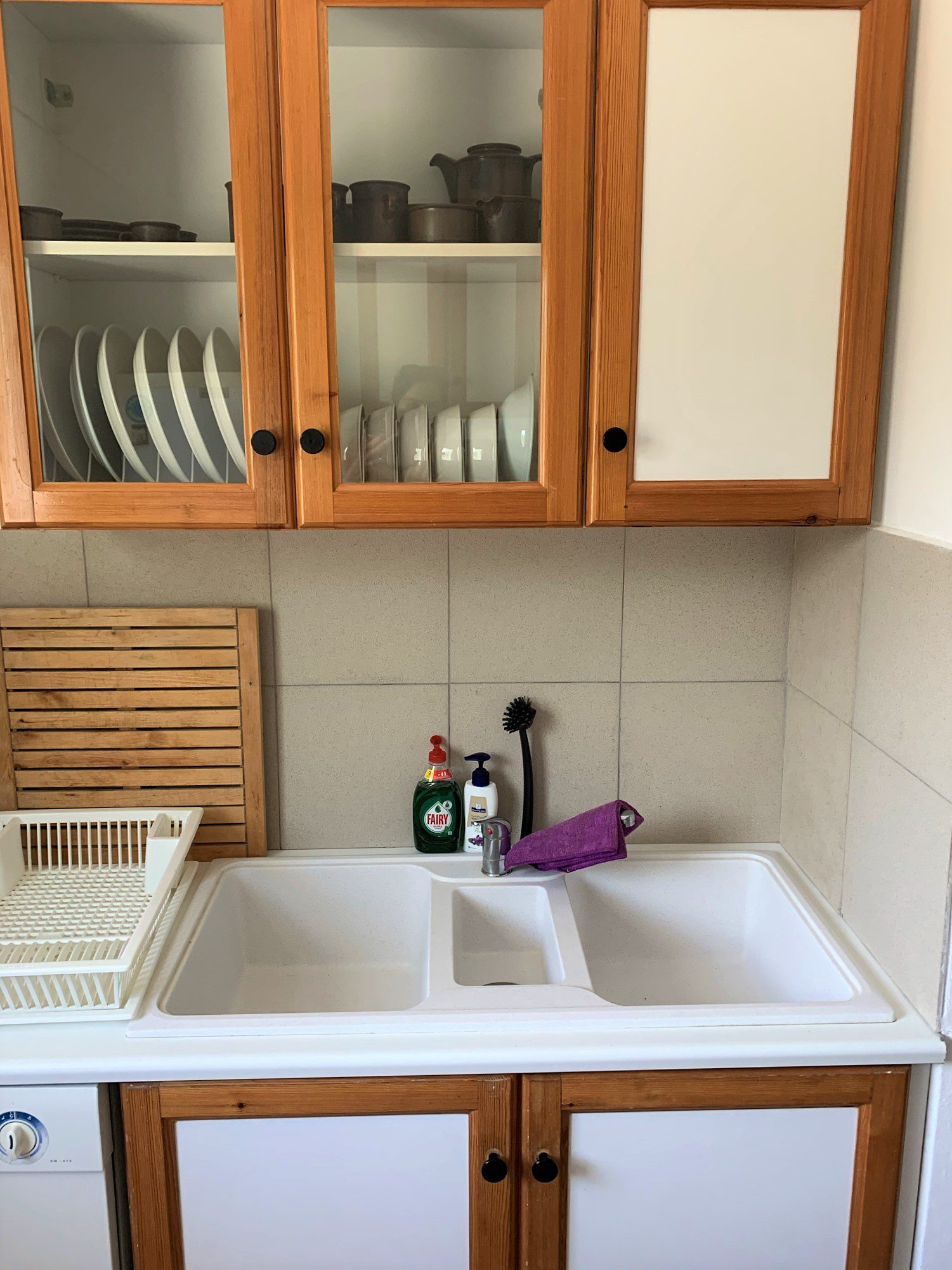 Kitchen of house for rent in Ithaca Greece Stavros