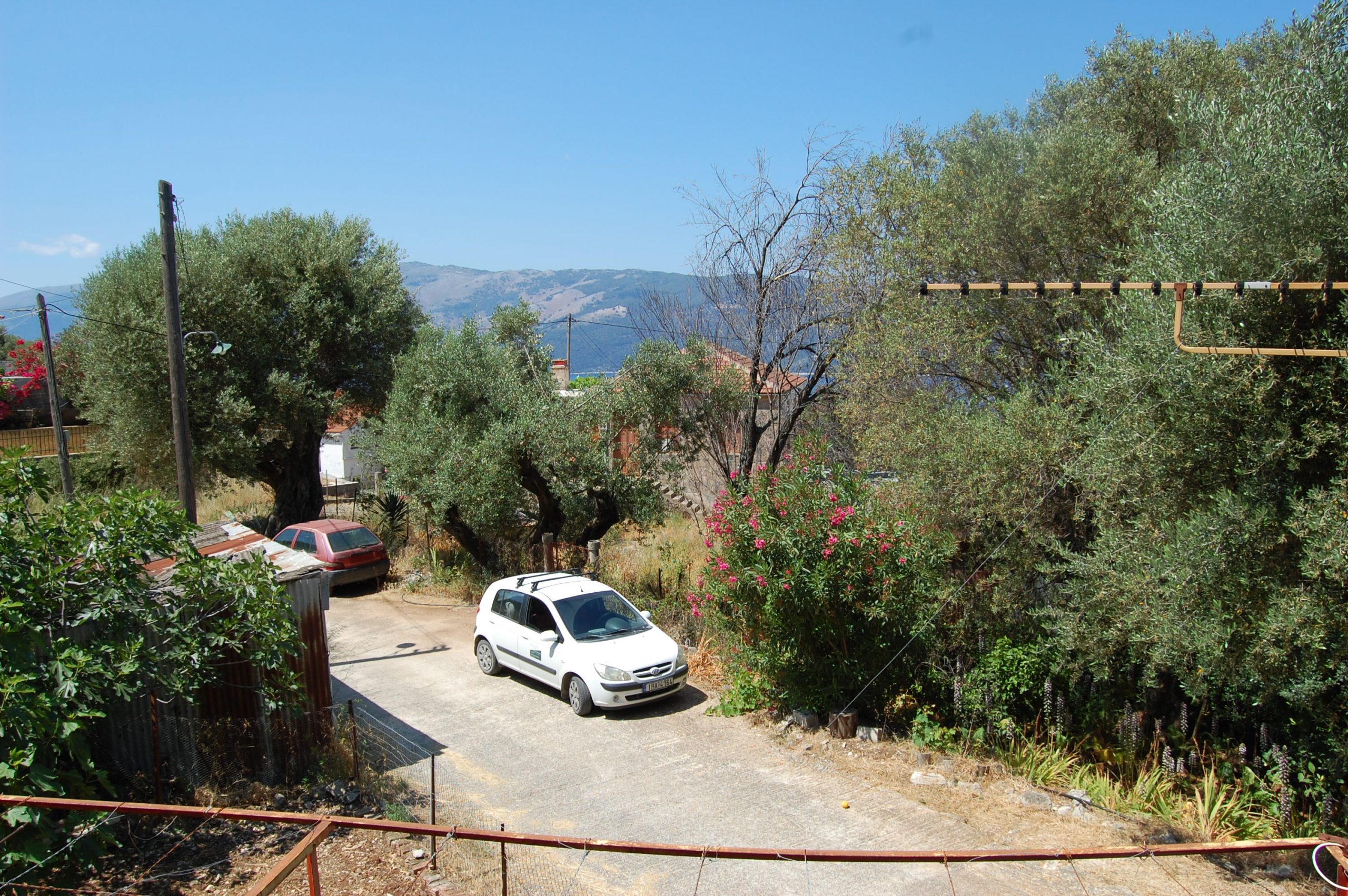View of house for sale in Ithaca Greece, Lefki