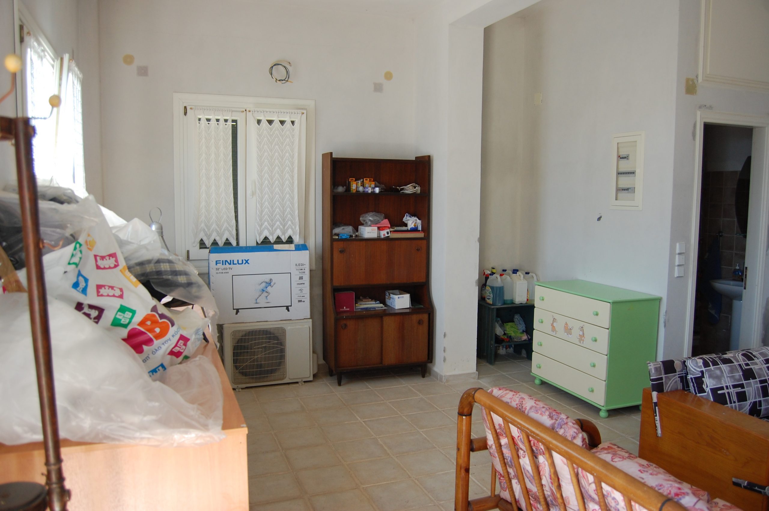 Interior of flat underneath property for sale in Ithaca Greece Perachori
