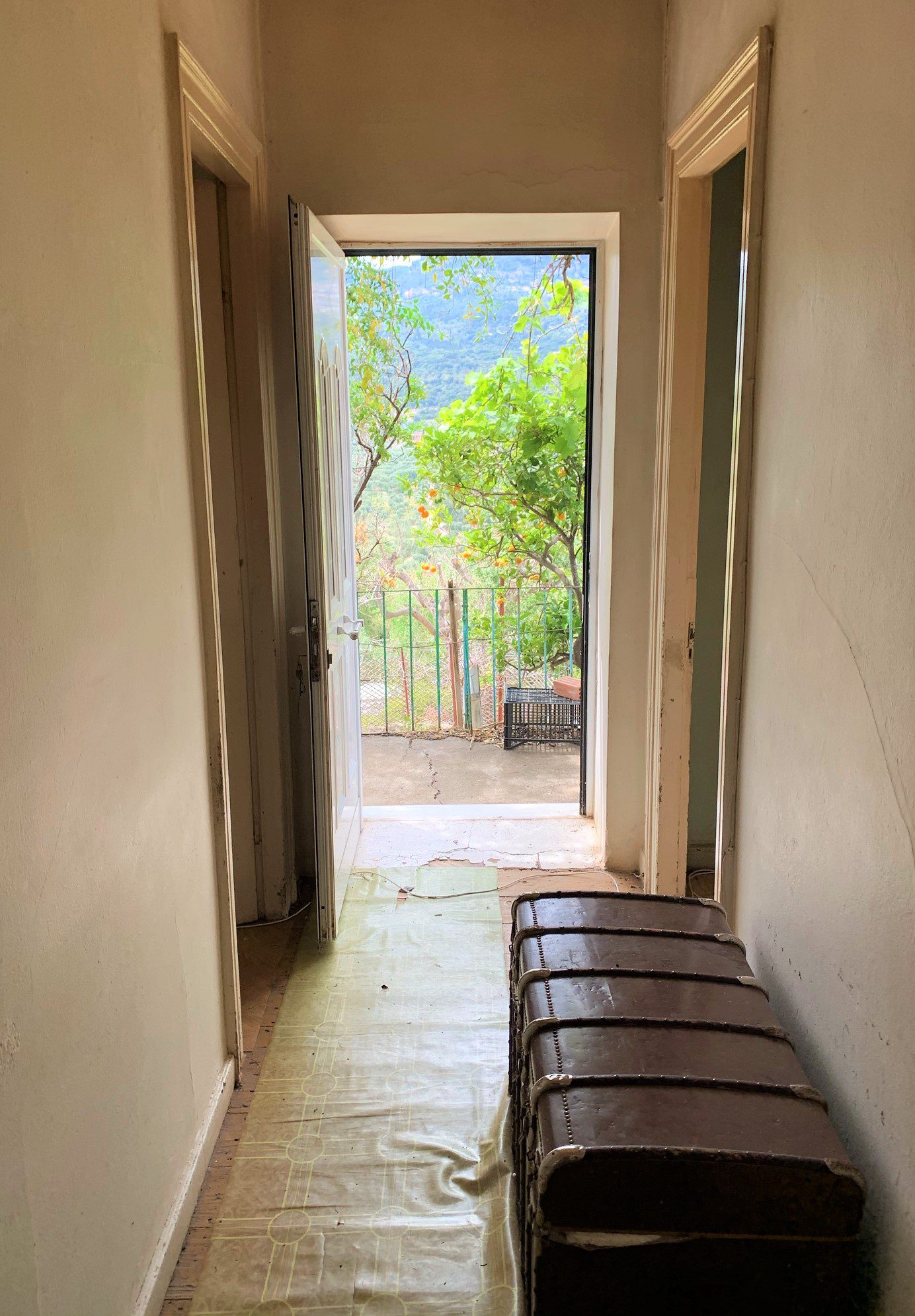 Entrance to house for sale in Ithaca Greece, Vathi
