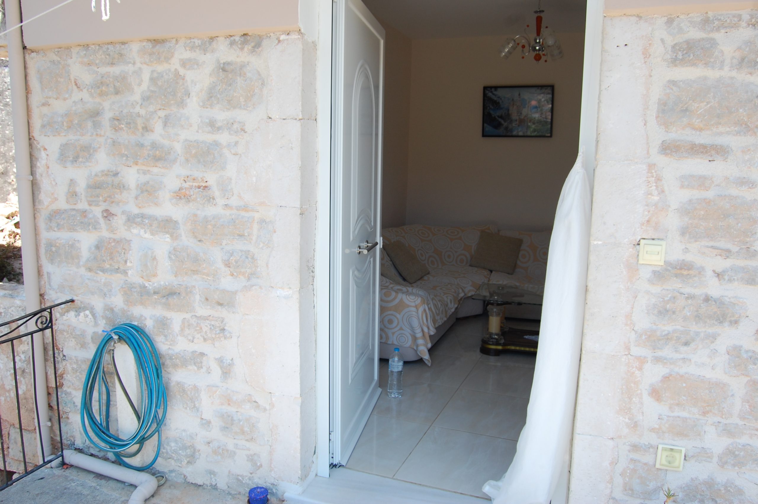 Entrance of house for sale in Ithaca Greece Vathi