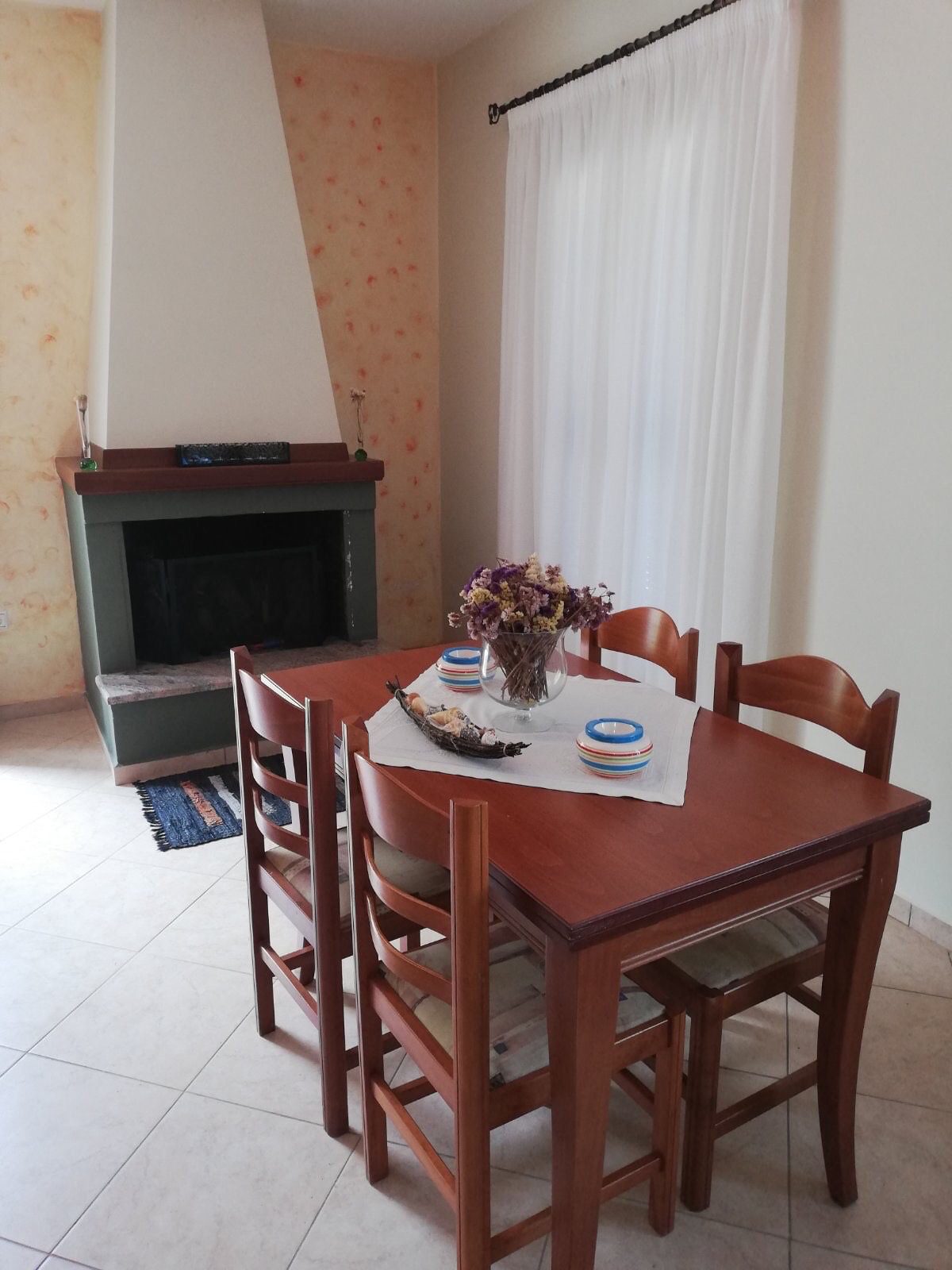 Dining area of property for sale in Ithaca Greece Vathi