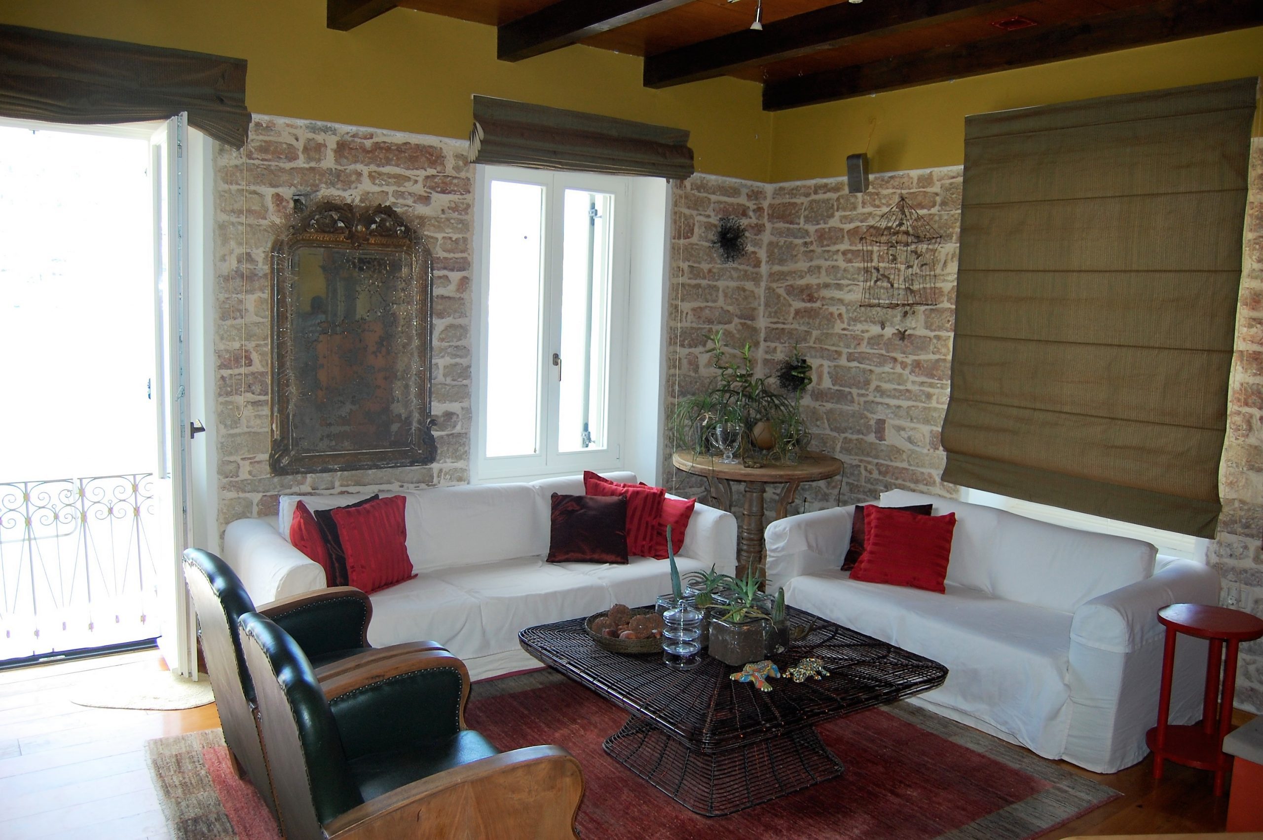 Interior of waterfront property for sale in Ithaca Greece Vathi