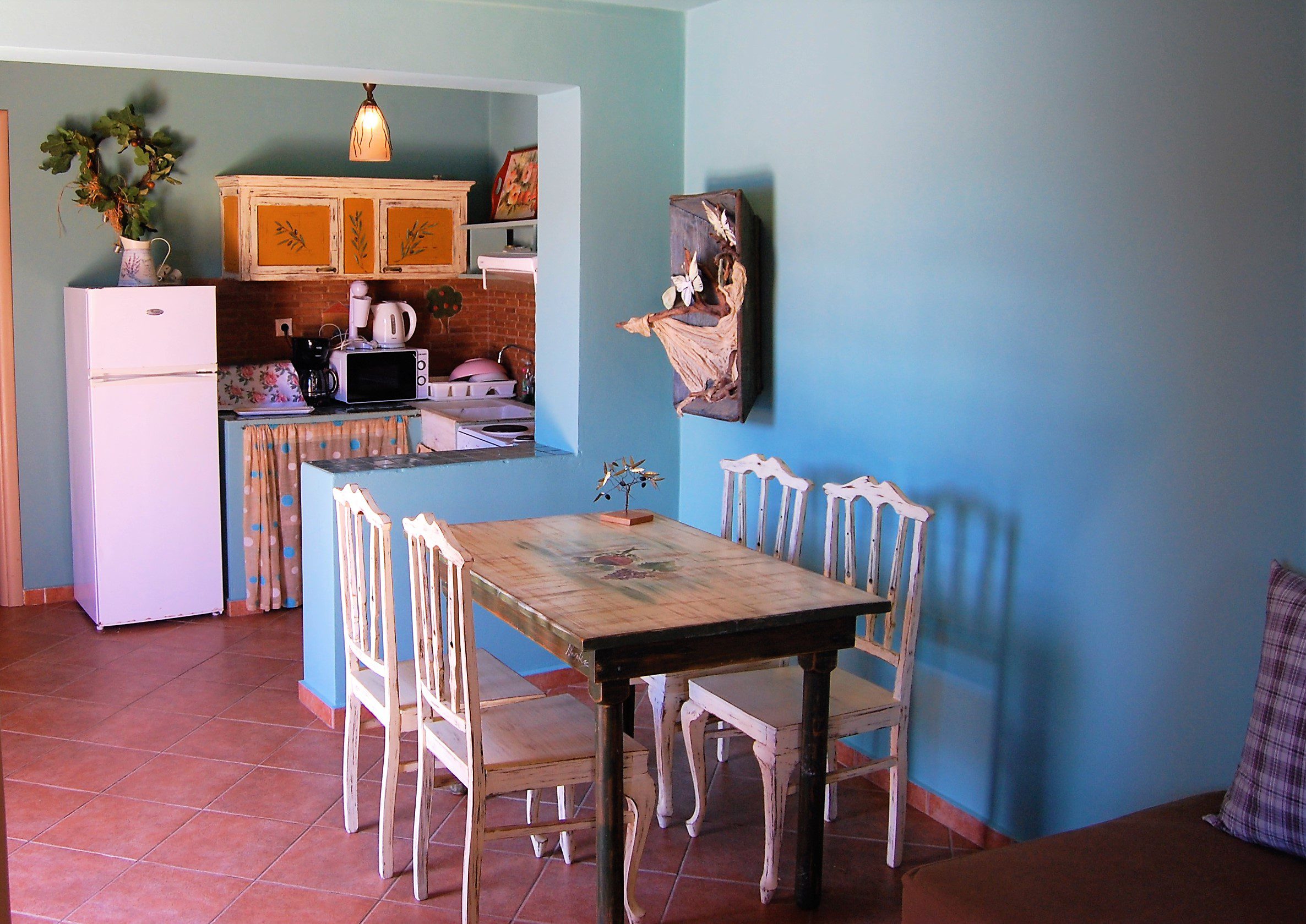 Interior of property for rent in Vathi Ithaca Greece