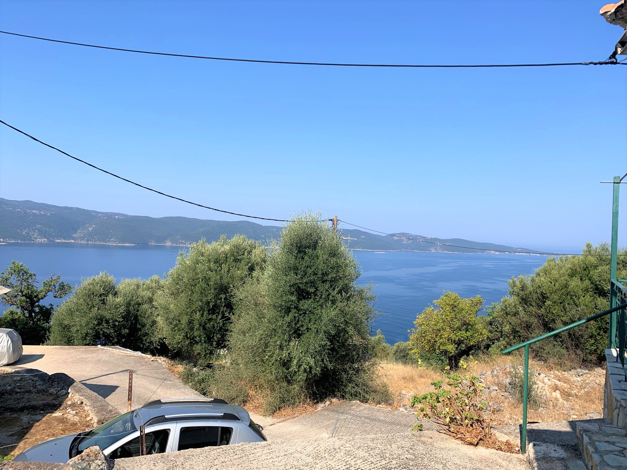 Θέα από το σπίτι προς πώληση Ιυχάκα Ελλάδα, Λευκάκι