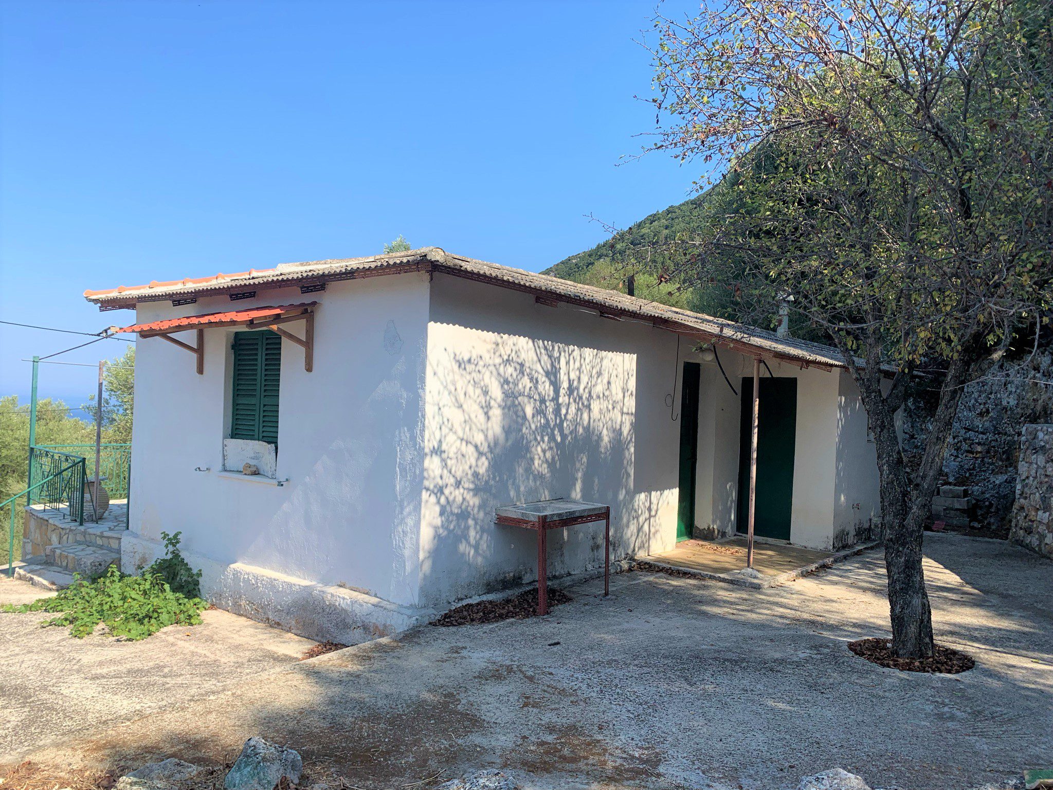 Outdoor space of house for sale Ithaca Greece, Lefki