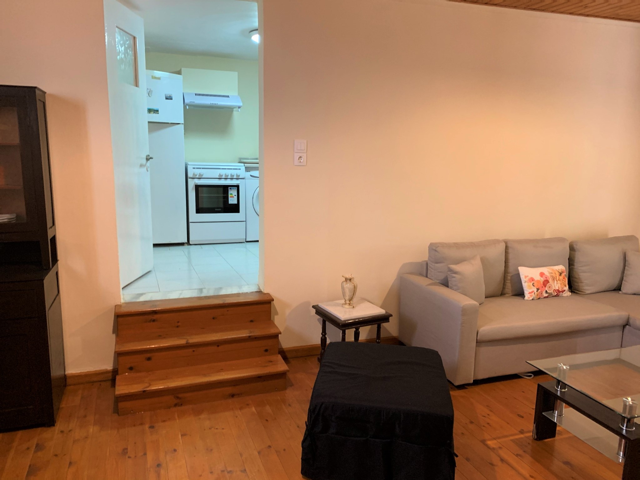 Living room of house for sale in Ithaca Greece, Perachori