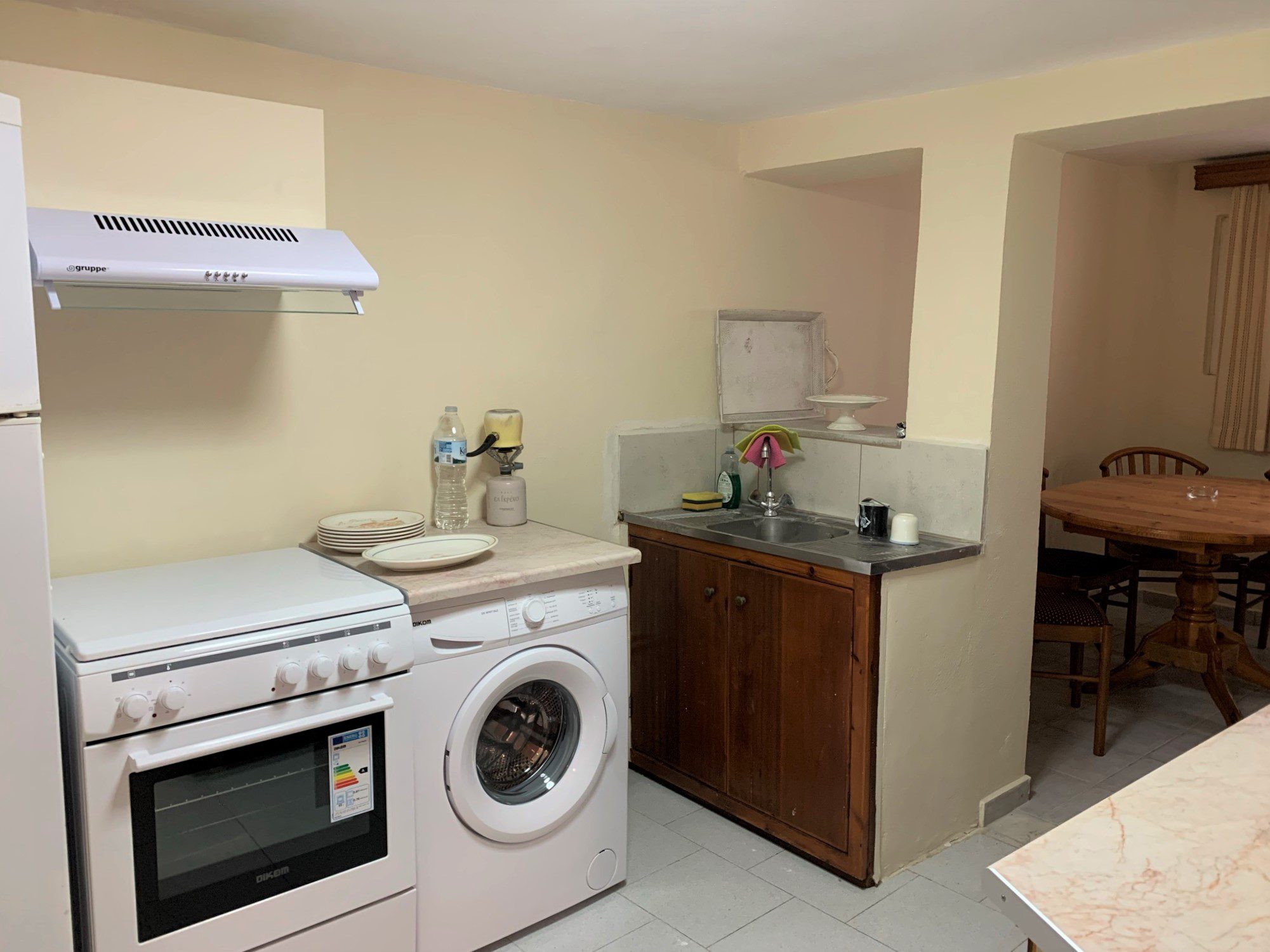 Kitchen of house for sale in Ithaca Greece, Perachori