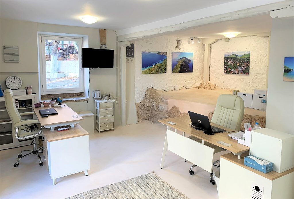 Office of MV Properties in Stavros, Ithaca Greece