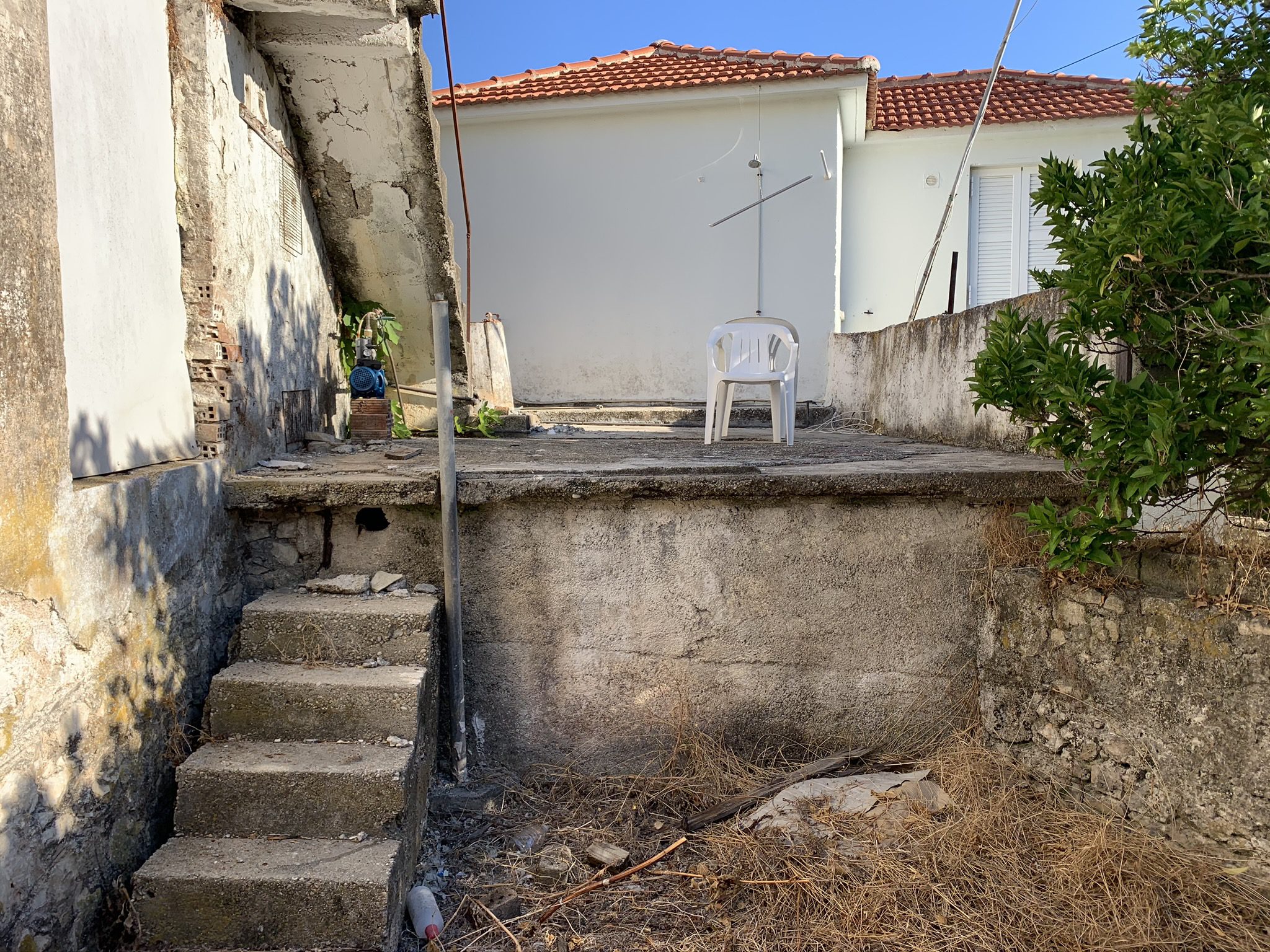 Terrace of house for sale in Ithaca Greece, Stavros