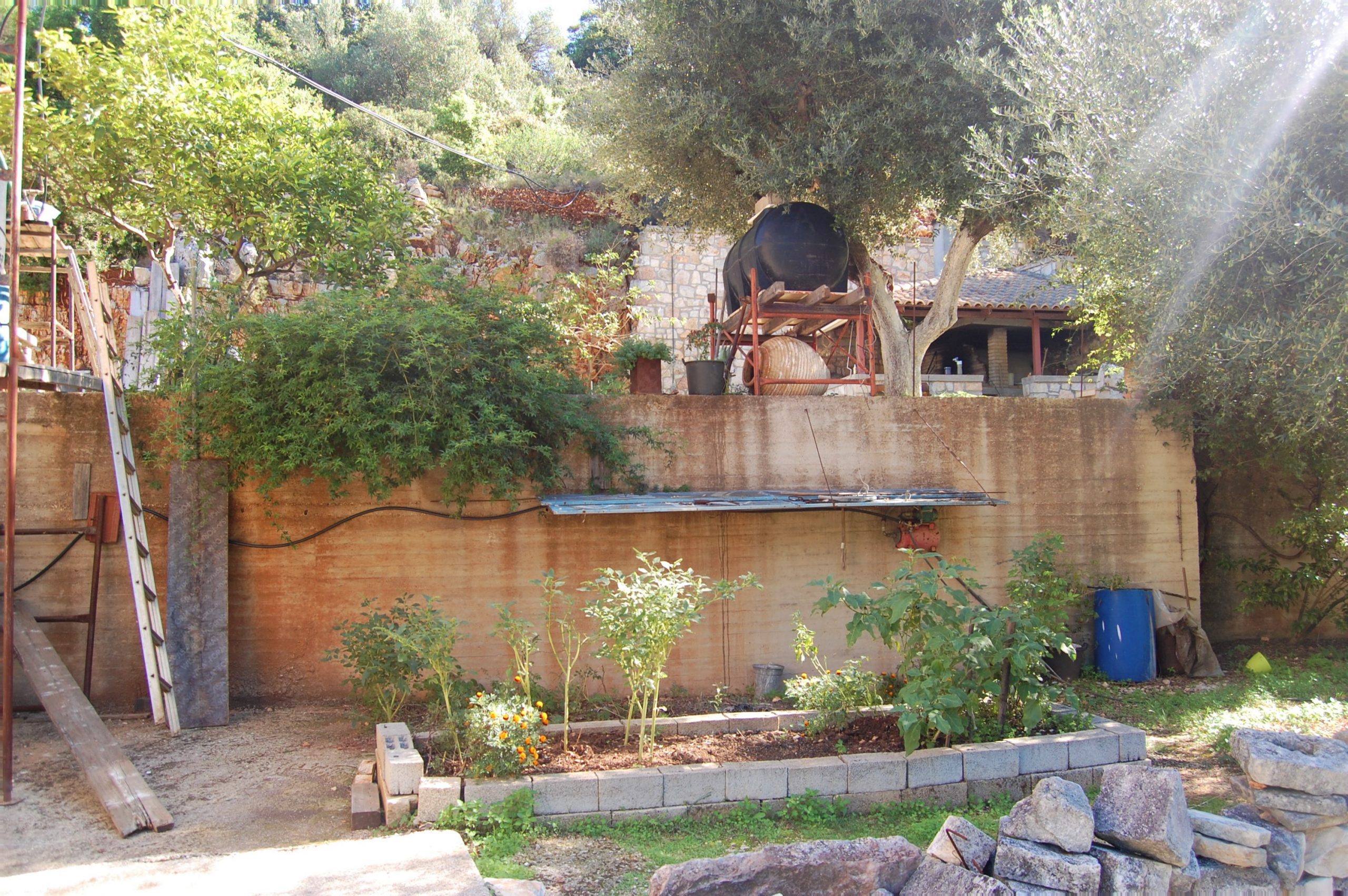 Garden of house for sale in Ithaca Greece, Perachori