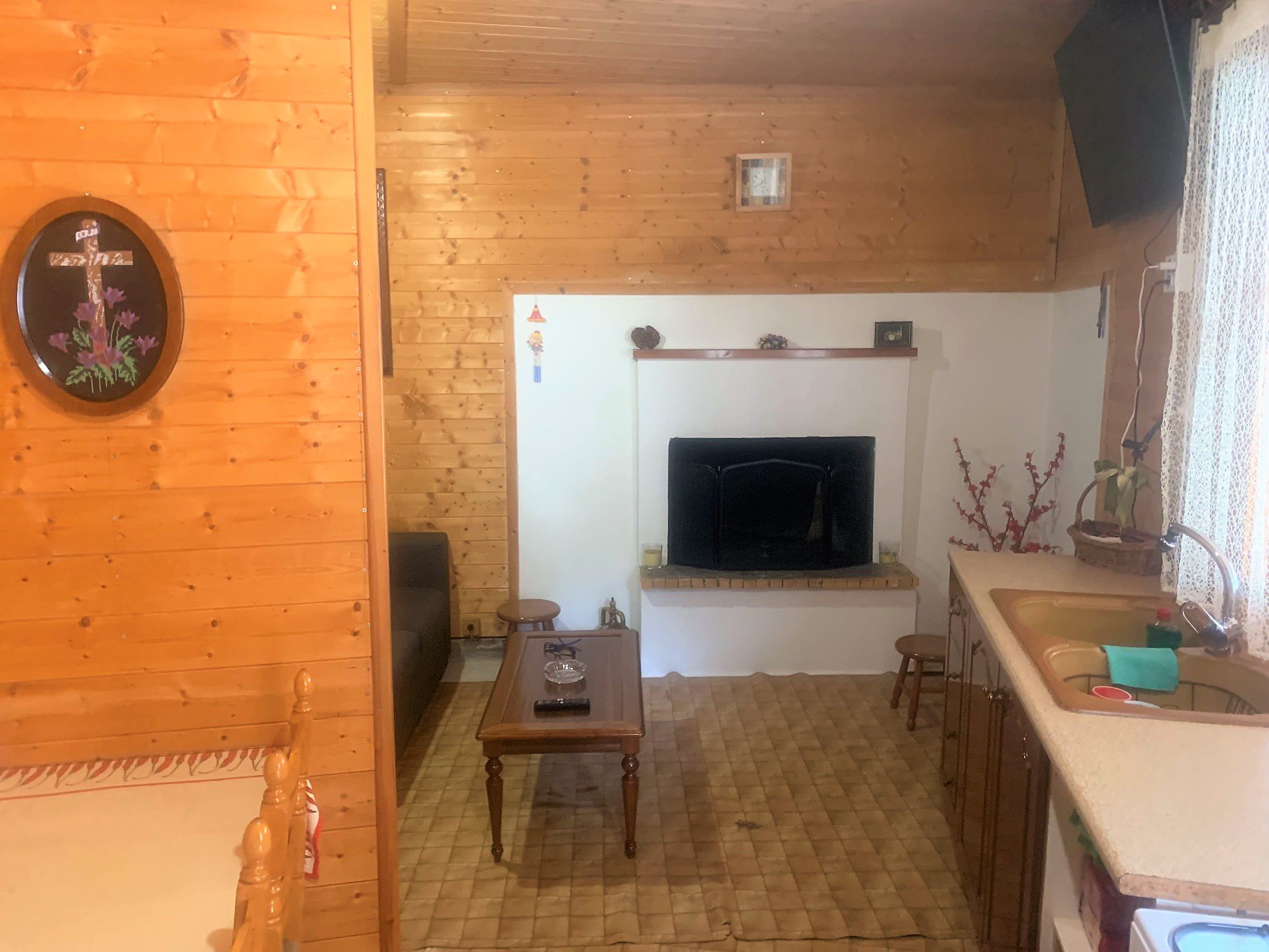 Interior of house for sale in Ithaca Greece, Perachori