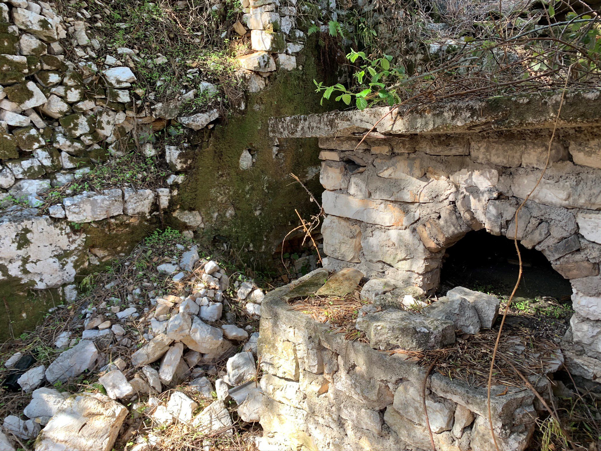 Ruin on land for sale in Ithaca Greece, Perachori