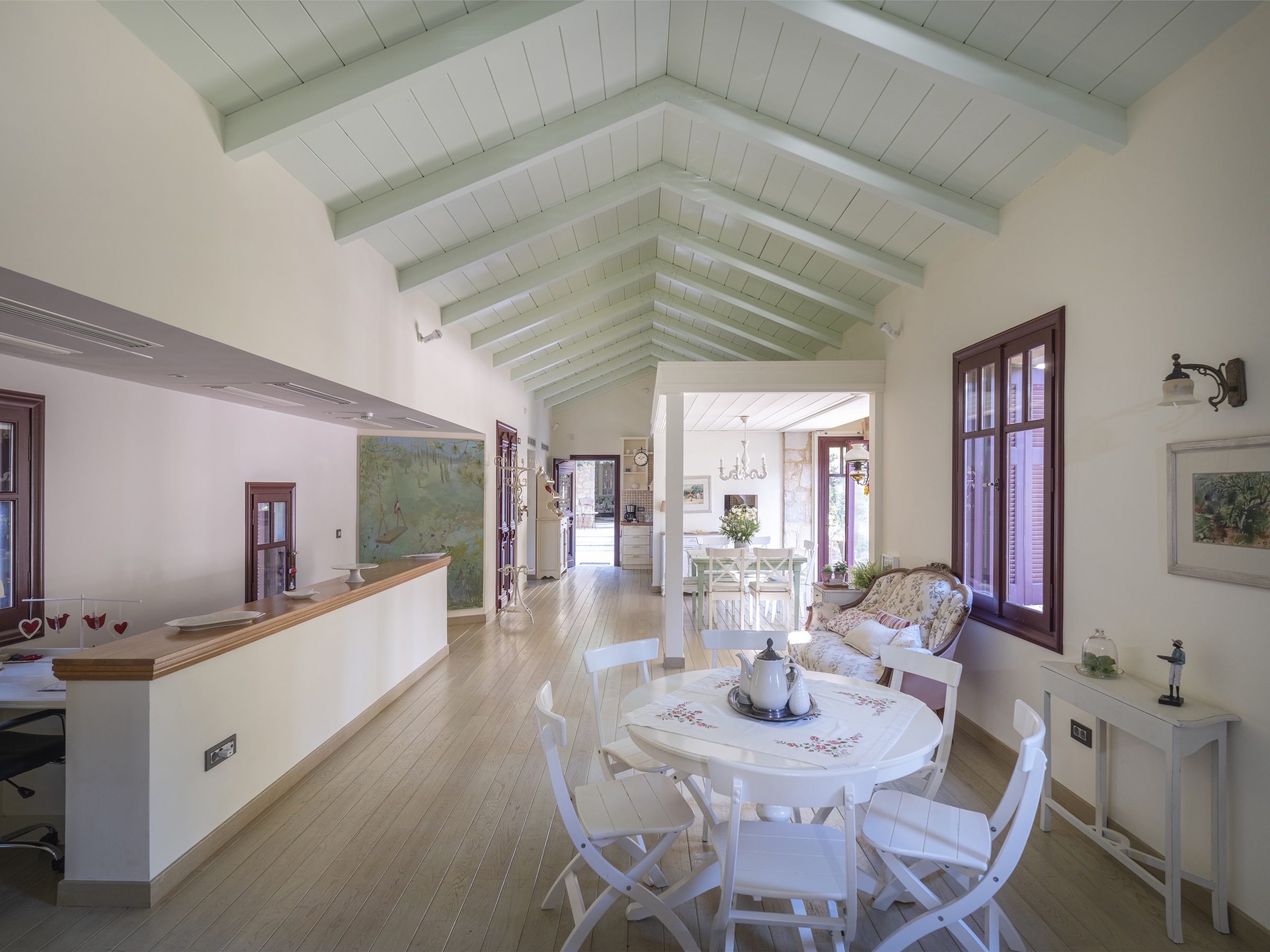 Interior of house for rent in Ithaca Greece Vathi