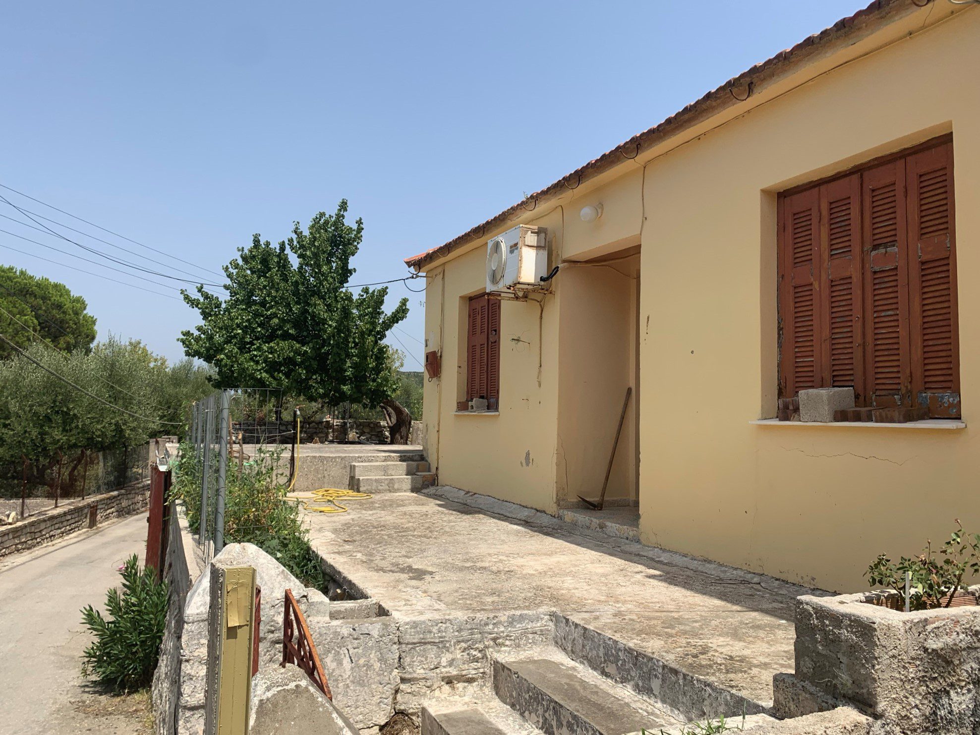 Exterior of house for sale Ithaca Greece, Vathi