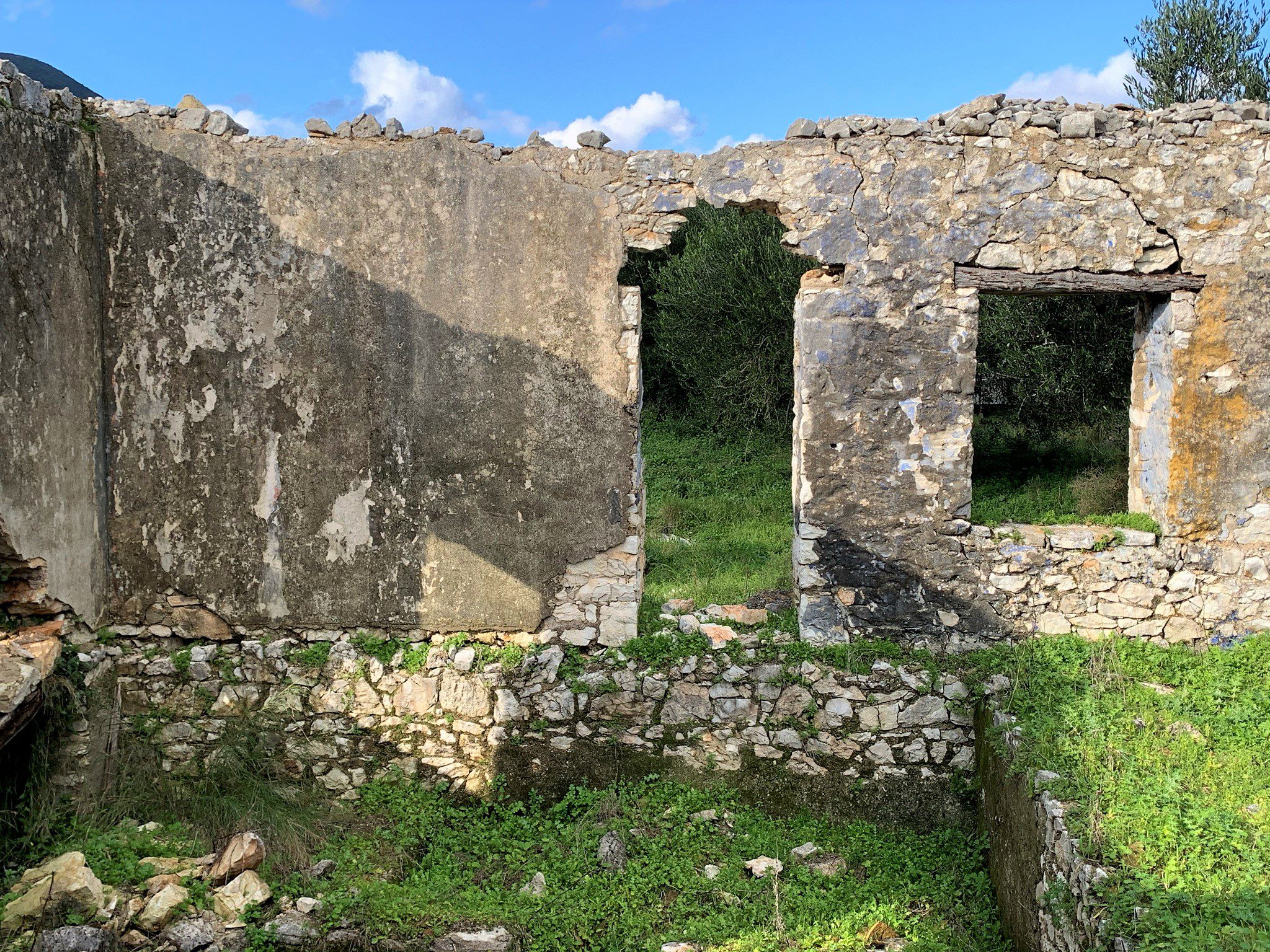 Stone ruin for sale in Ithaca Greece, Lahos