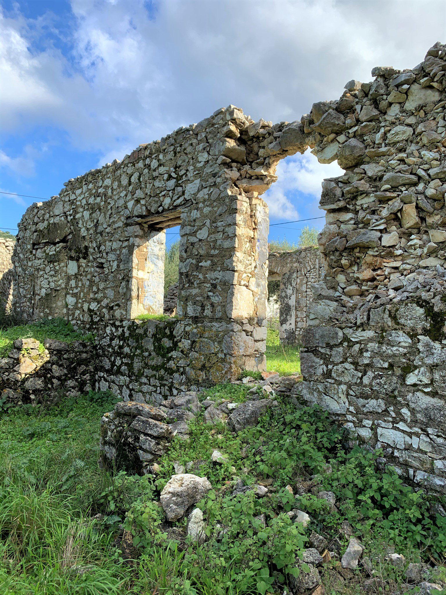 Stone ruin for sale in Ithaca Greece, Lahos