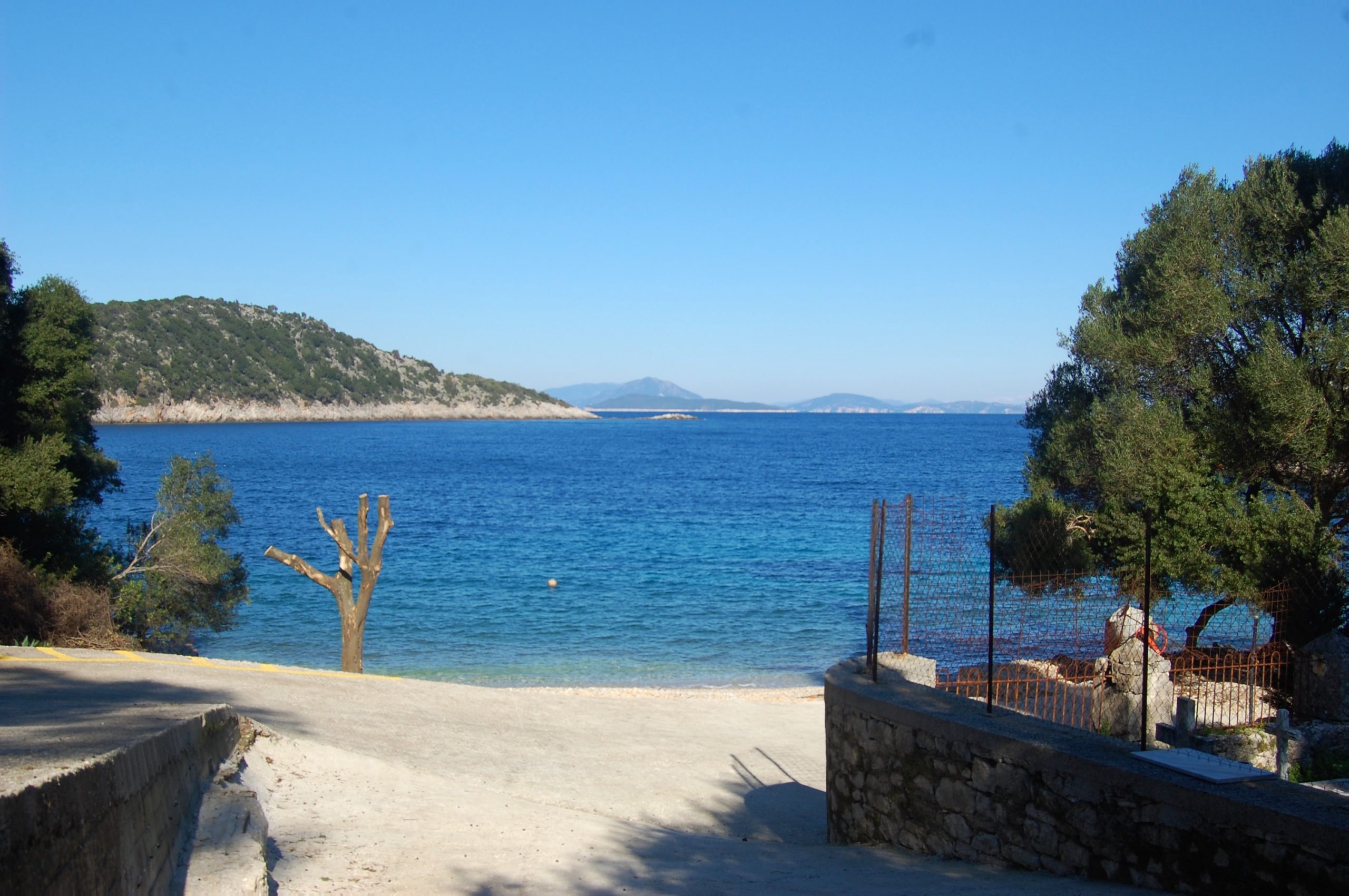 Beach close to land for sale in Ithaca Greece Kioni