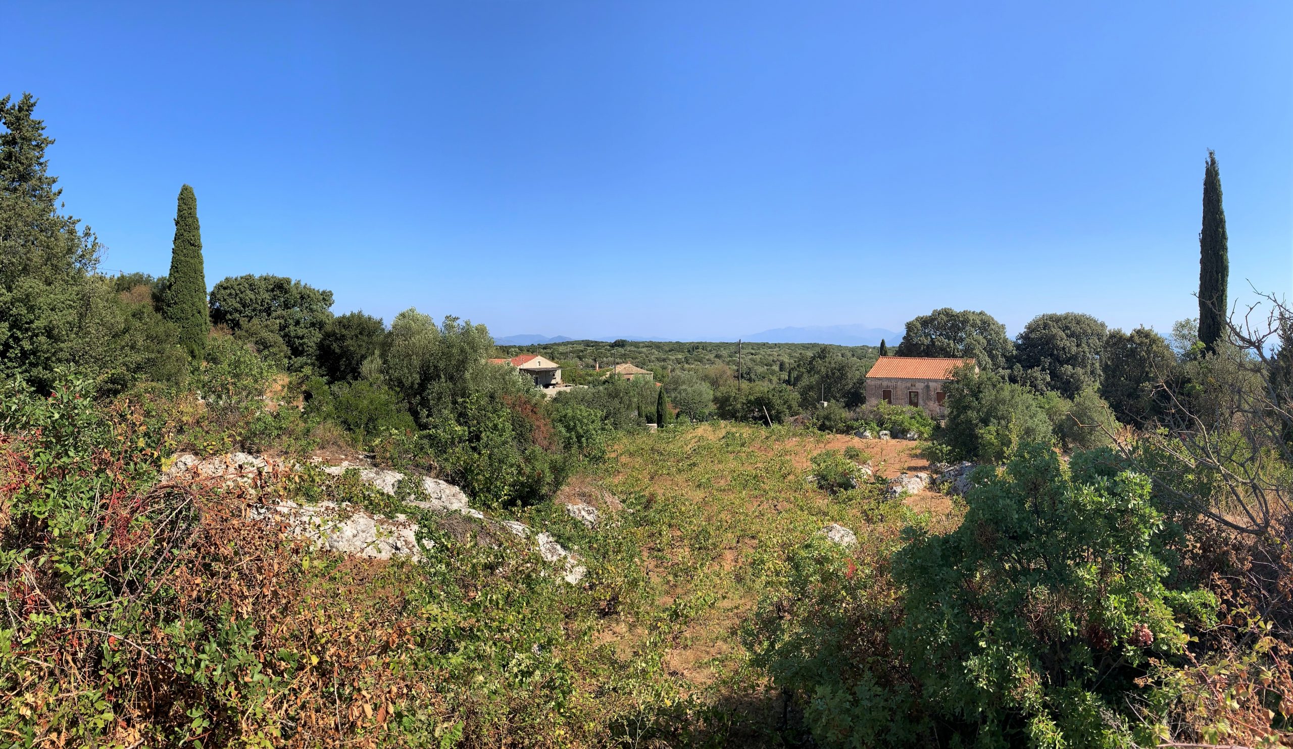 Θέα από το σπίτι προς πώληση Ιθακώκα Ελλάδα, Aνωγή