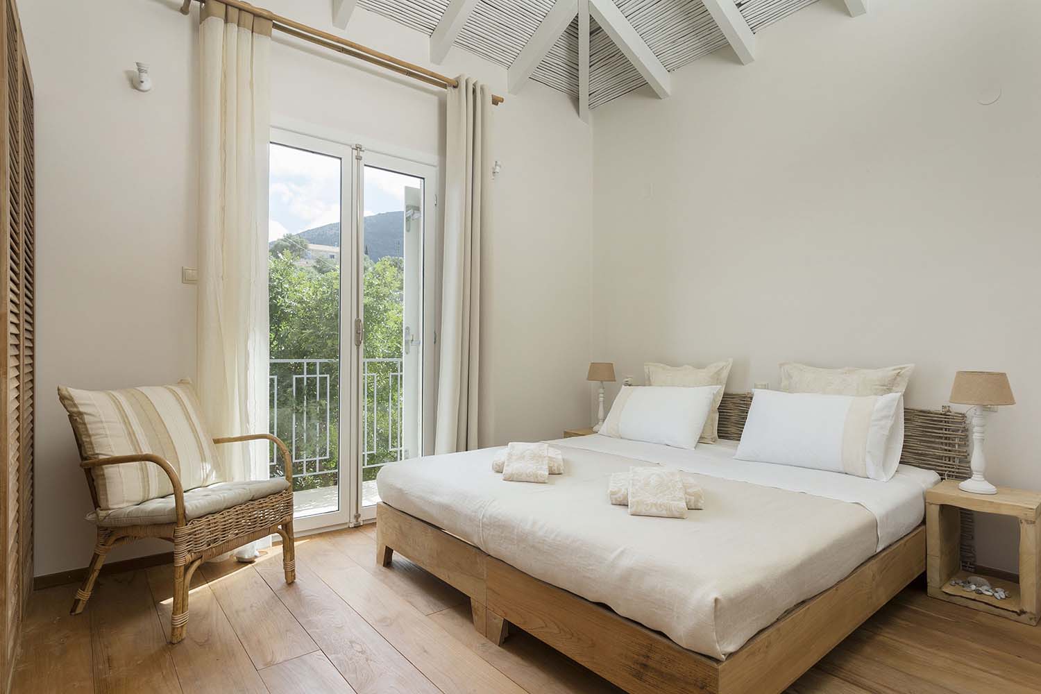 Bedroom of house for sale in Ithaca Greece, Ag. Saranda