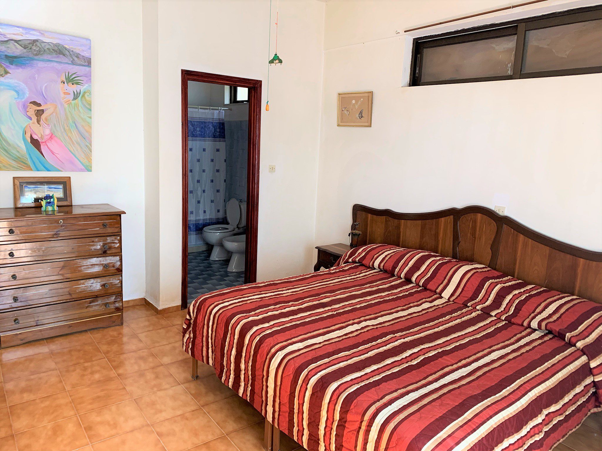 Bedroom of house for sale in Ithaca Greece, Vathi/Dexa