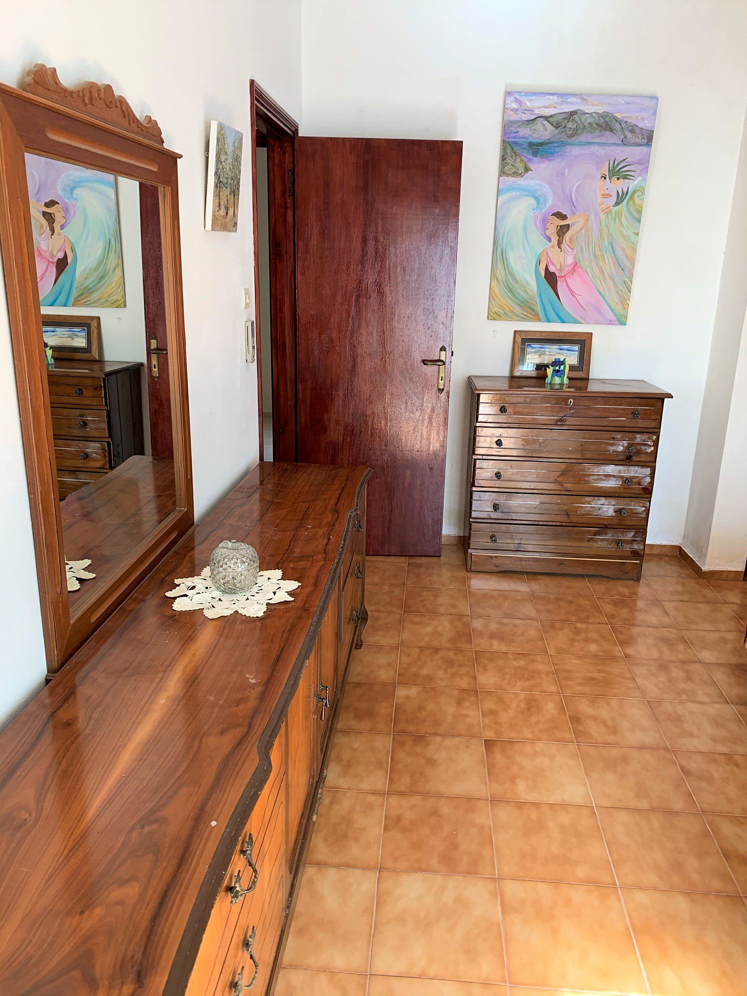 Bedroom of house for sale in Ithaca Greece, Vathi/Dexa