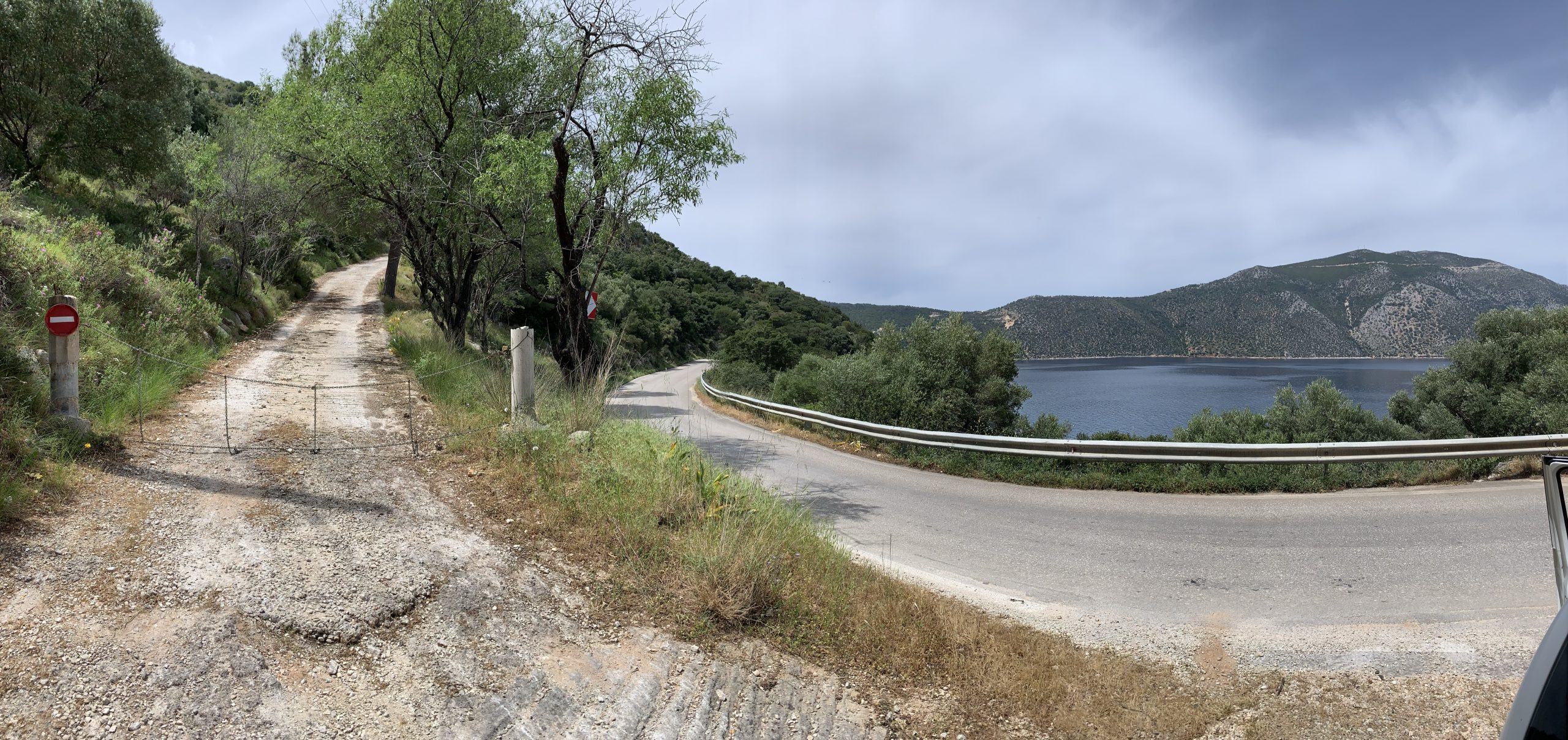 Road access of house for sale in Ithaca Greece, Vathi/Dexa