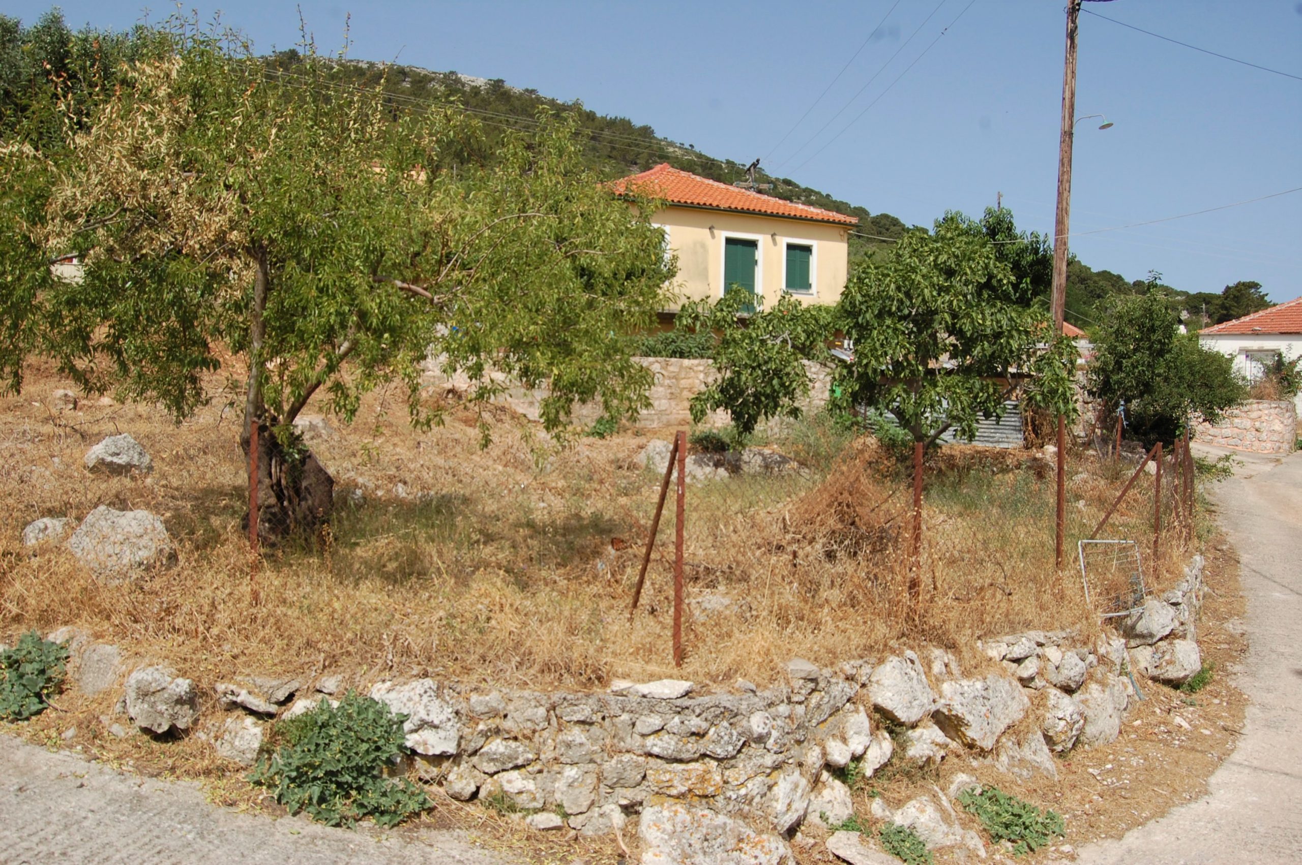 Landscape of land for sale Ithaca Greece,Anoghi