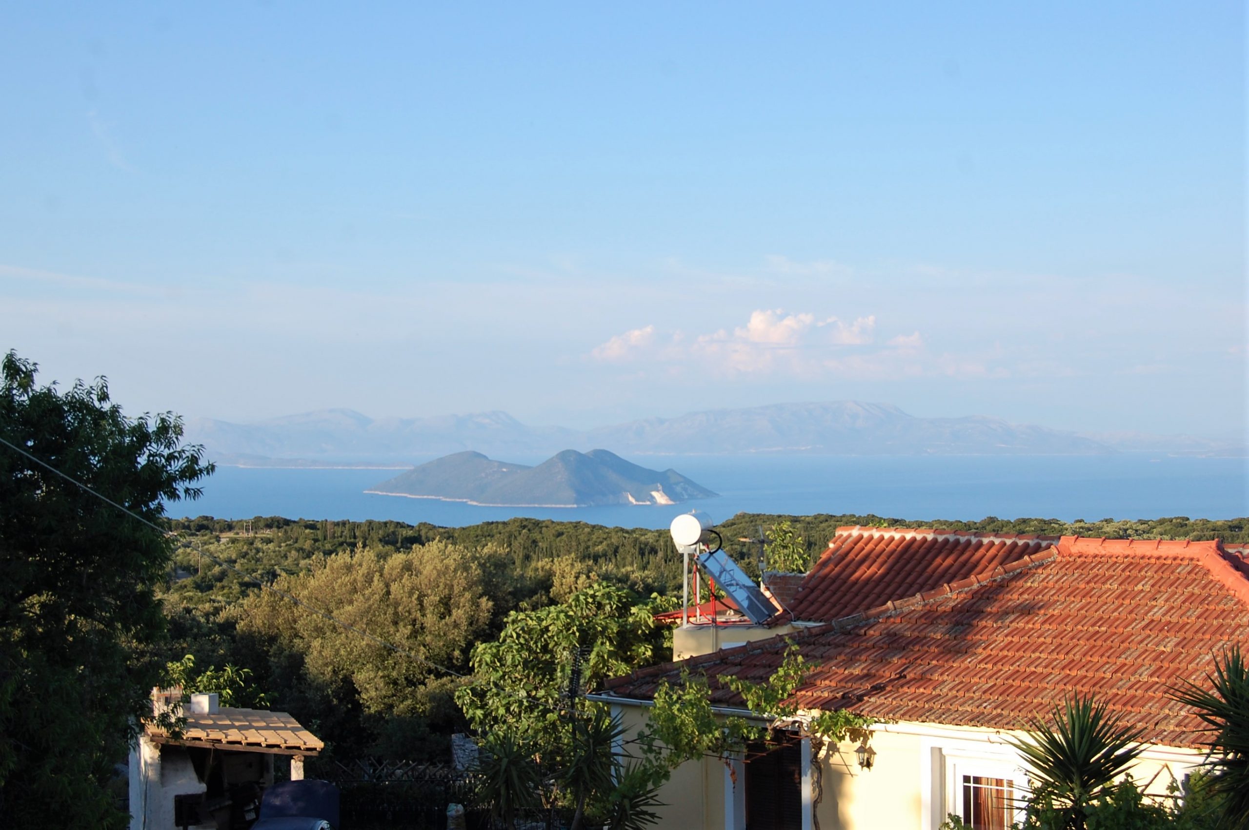 View from land for sale Ithaca Greece,Anoghi