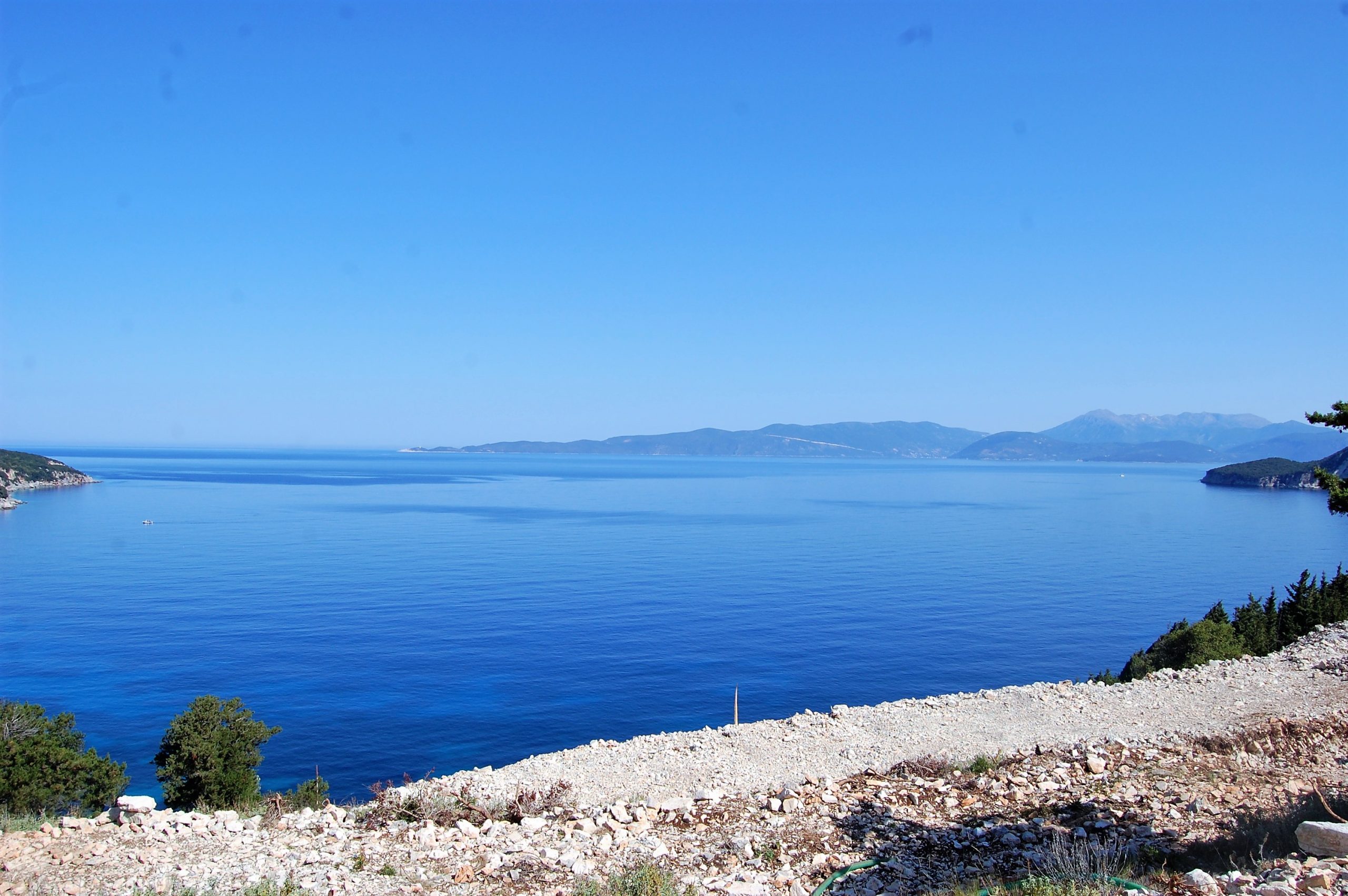 Sea views of holiday house for Rent on Ithaca Greece, Afales
