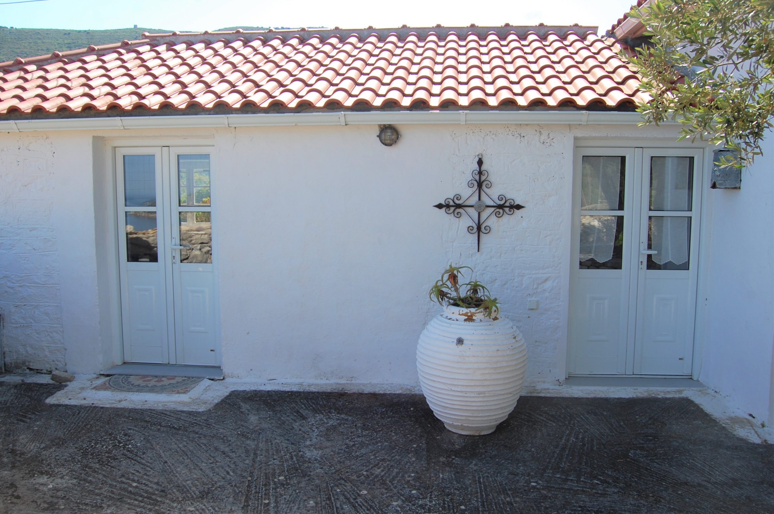 Exterior of holiday House for Rent on Ithaca Greece, Afales