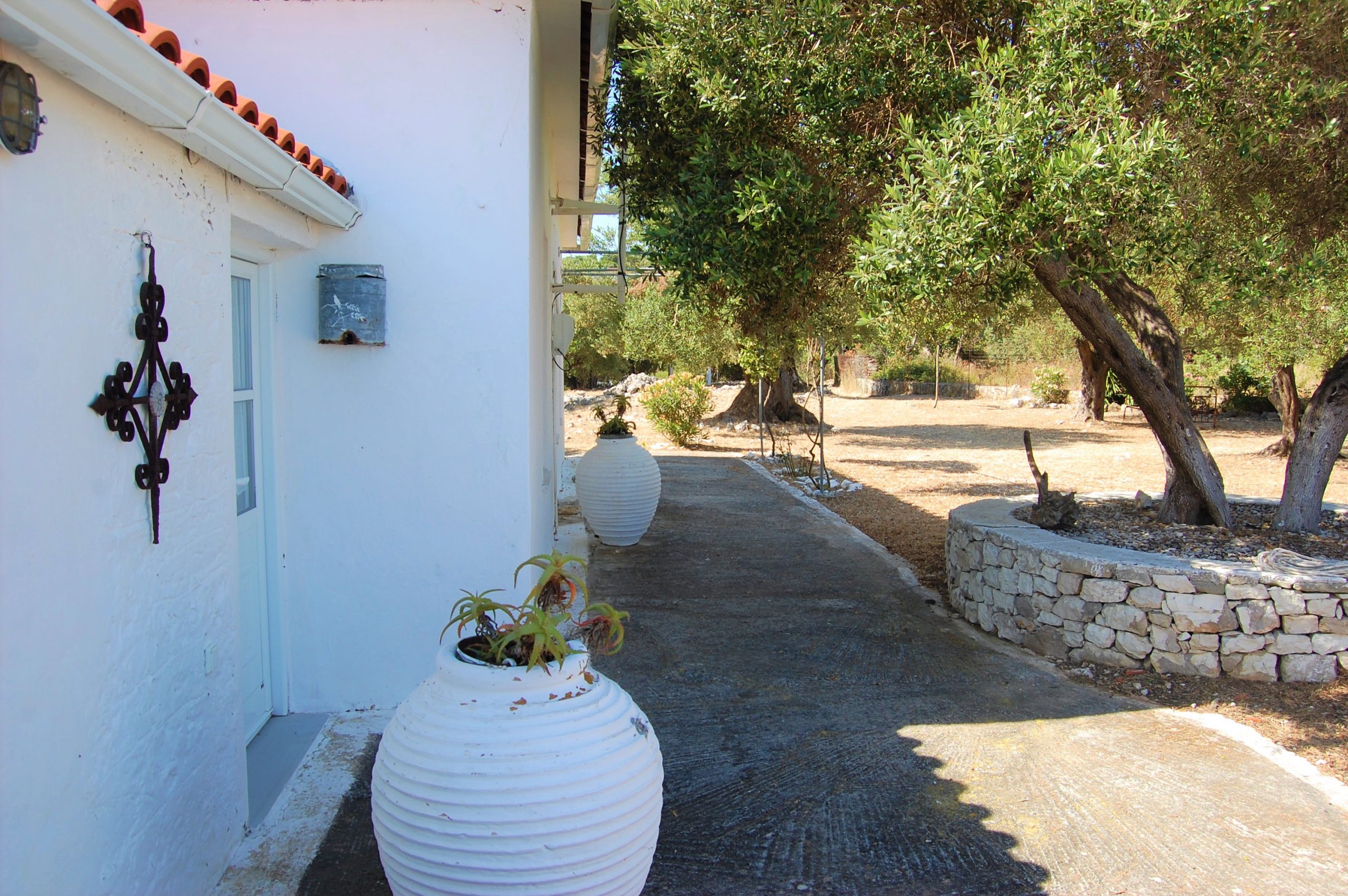 Exterior of holiday House for Rent on Ithaca Greece, Afales