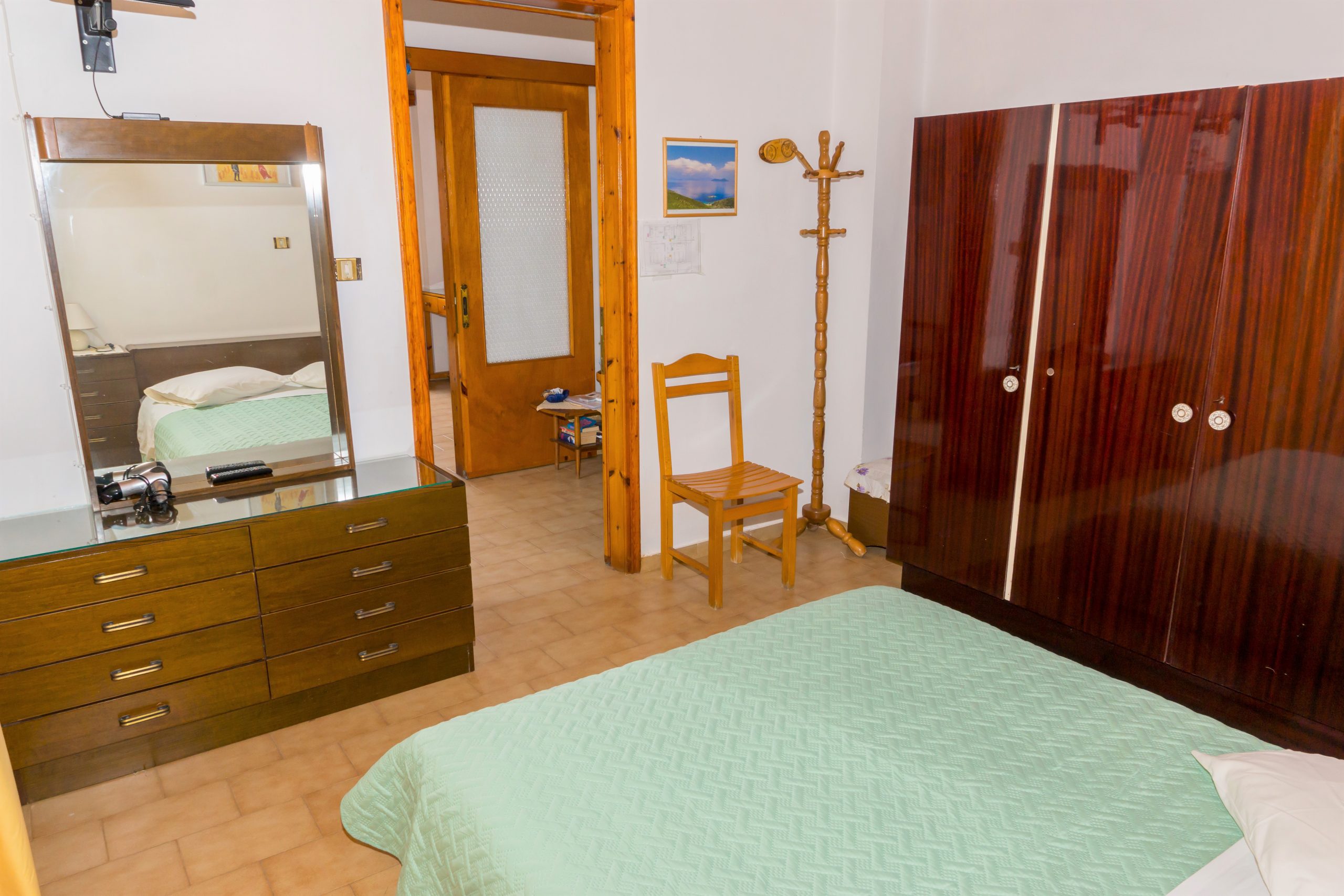 Interior of holiday apartments for rent on Ithaca Greece, Vathi