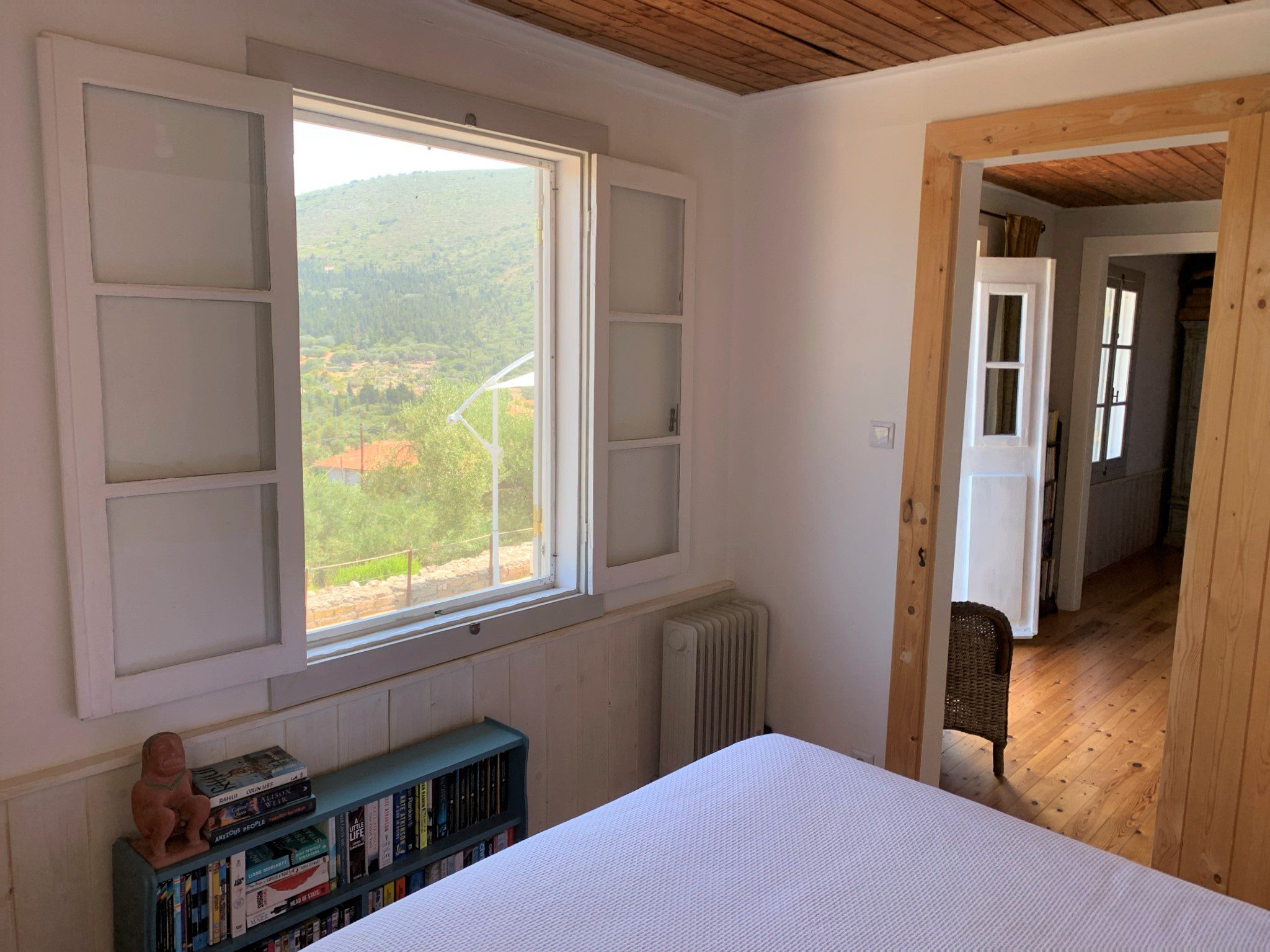 Bedroom of house for sale in Ithaca Greece,Ag Saranta